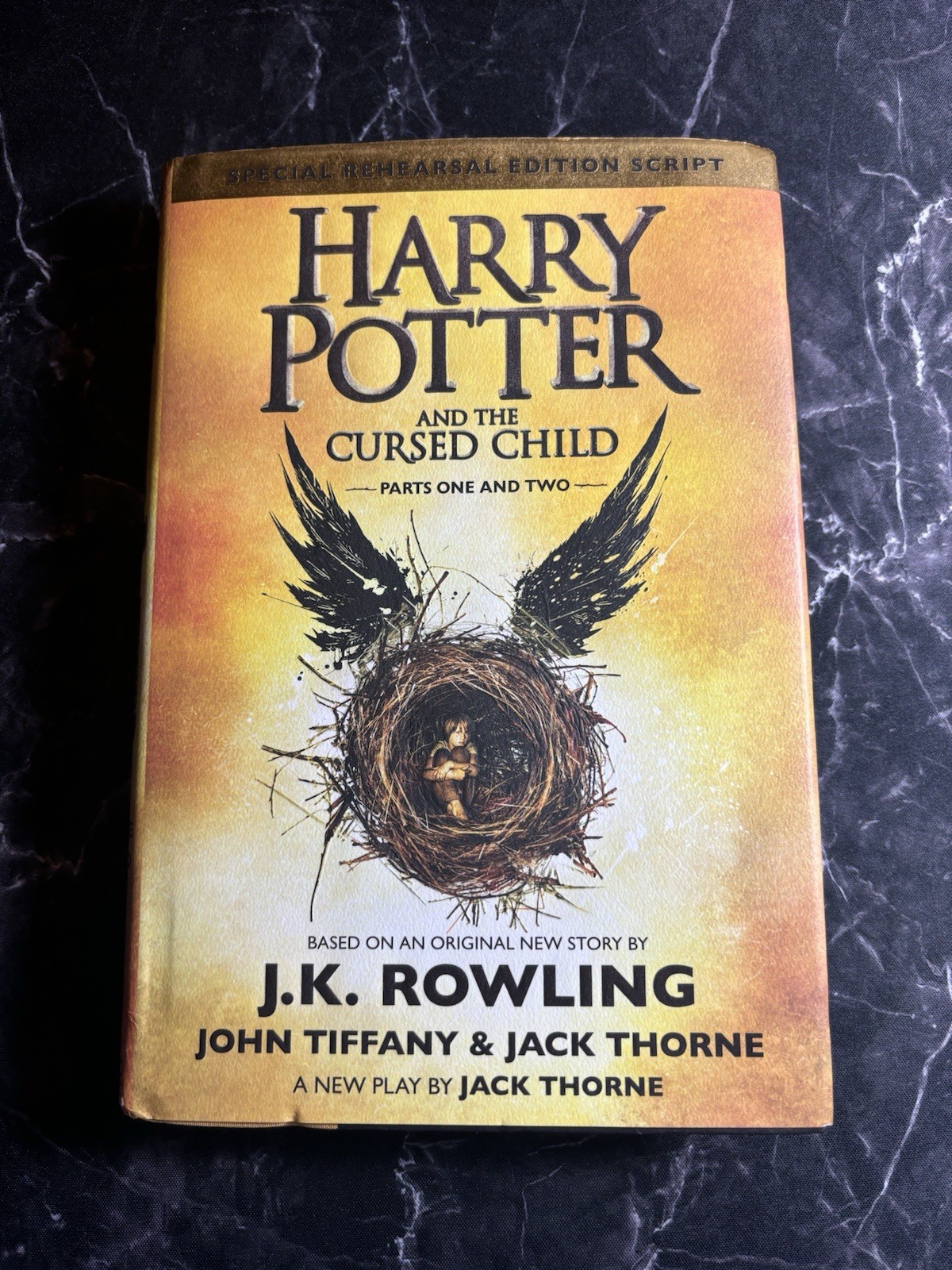 Harry Potter and the Cursed Child – Parts One & Two (2016, Hardcover) Like New