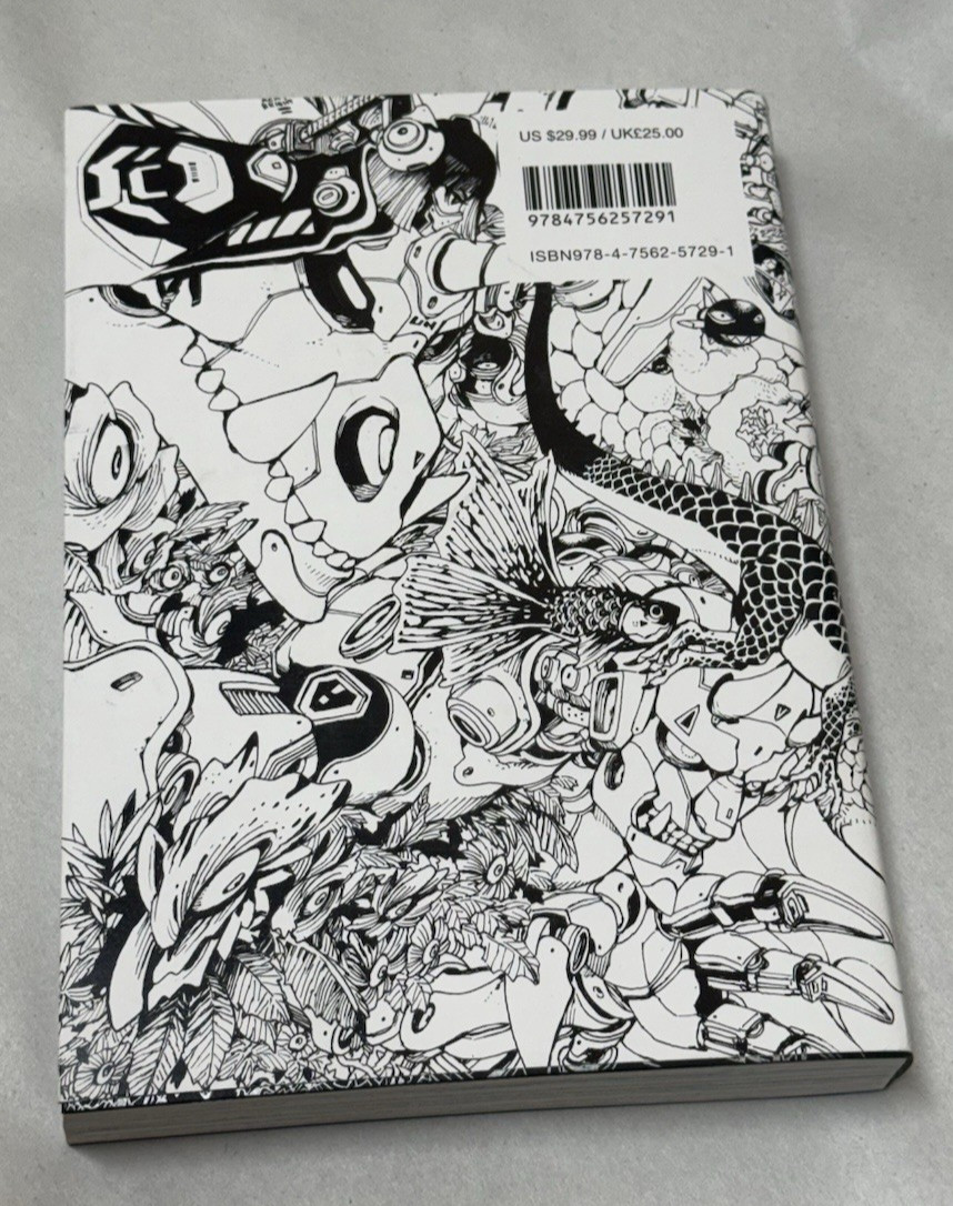 Acky Bright B/W Art Japan Anime Manga Illustration Book
