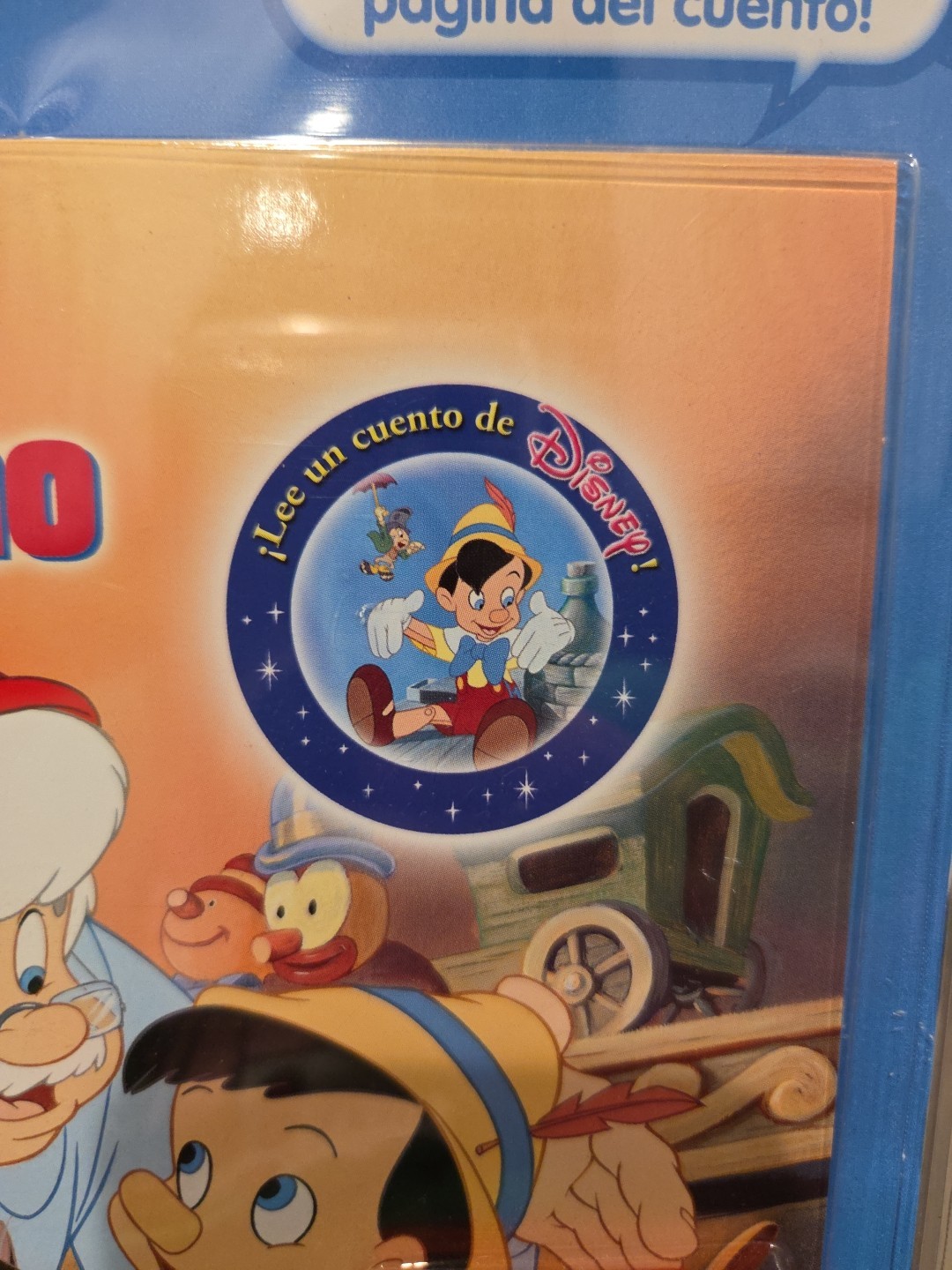 Lector Magico Pinocho Walt Disney Libro Spanish NIP Story Reader