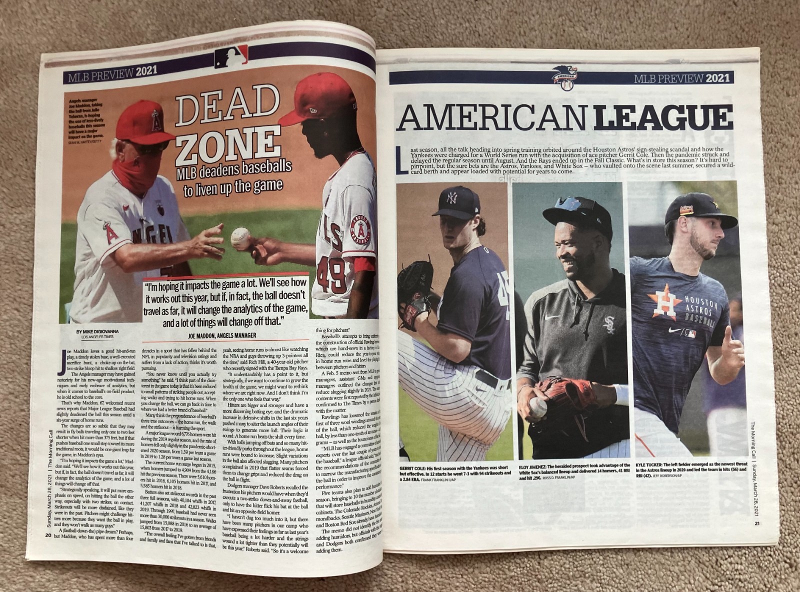 2021 MLB Philly area Section All the teams players, previews, & predictions