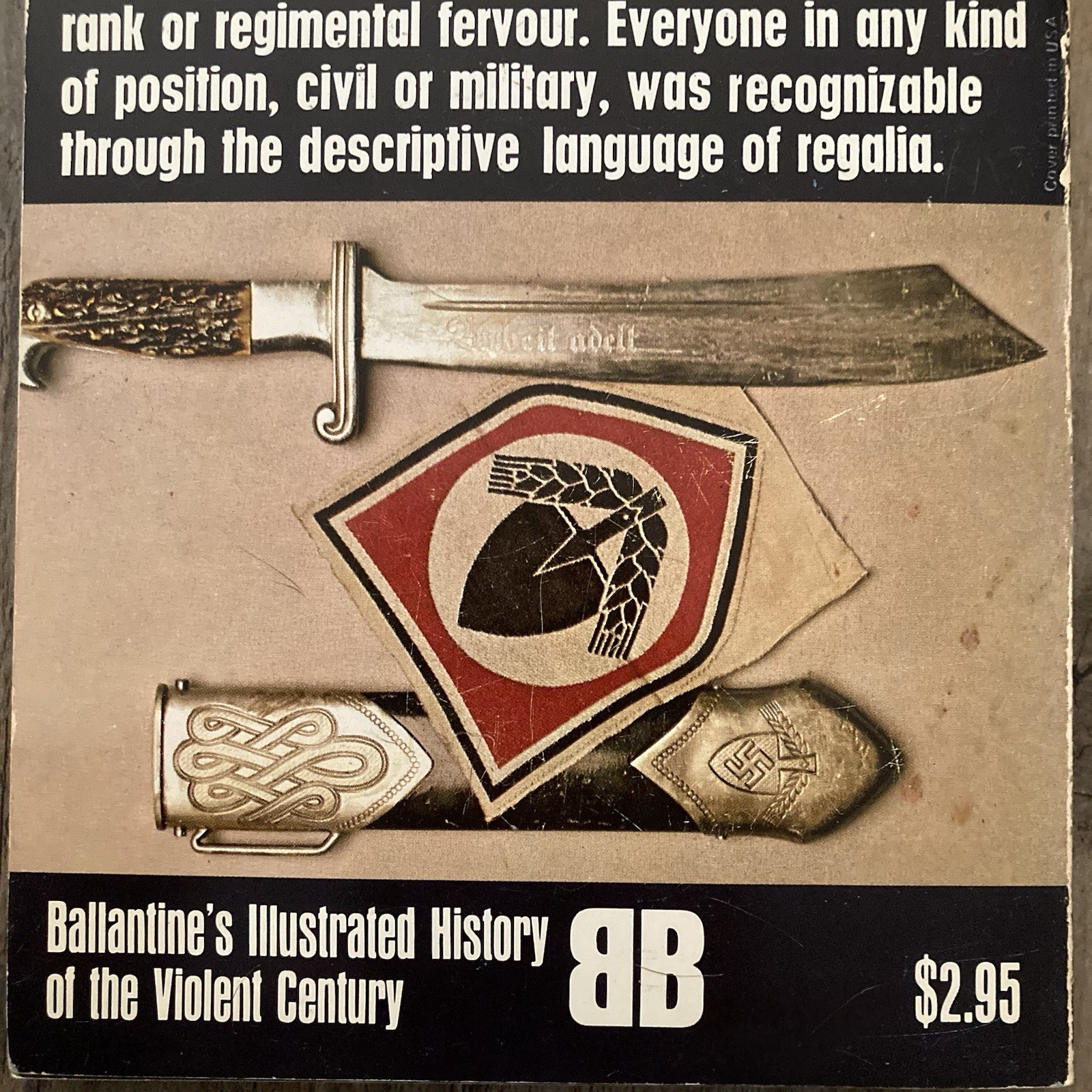 Nazi Regalia by Jack Pia 1980 Trade Paperback Ballantine Illustrated History BB