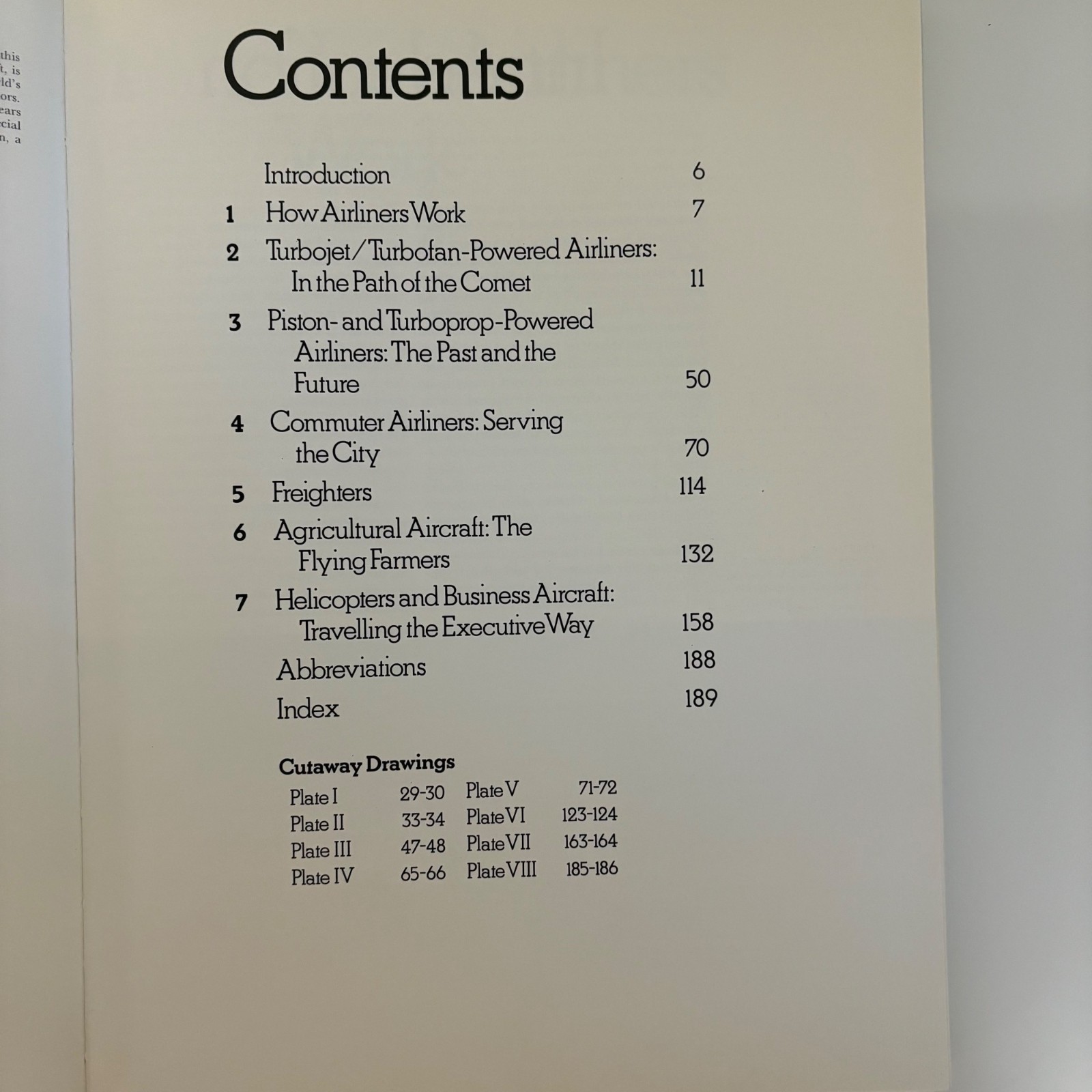 Commercial Aircraft Hardcover Book Michael J Taylor 1983 Aviation History