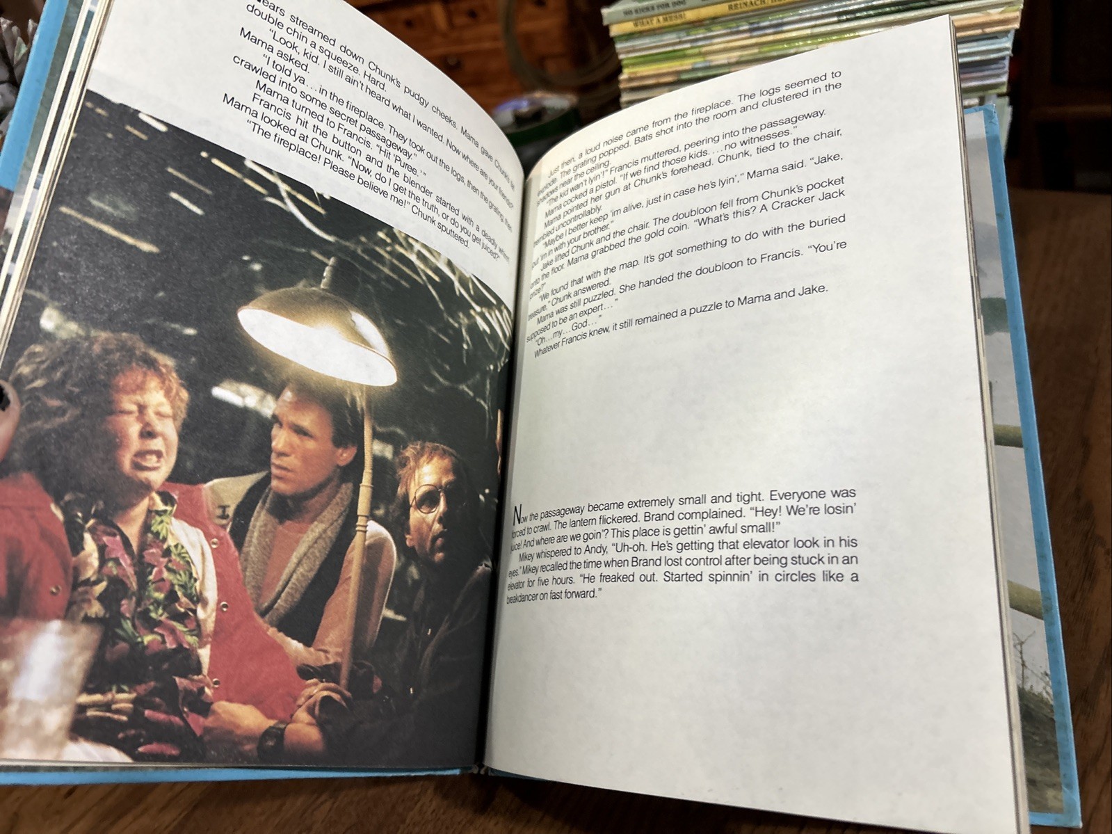 The Goonies Storybook 1985 Vintage Hardcover Book Matte Cover