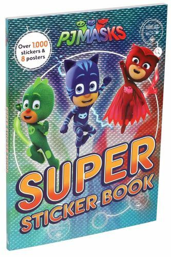 PJ Masks: Super Sticker Book; Su- Editors of Studio Fu, 9780794443658, paperback