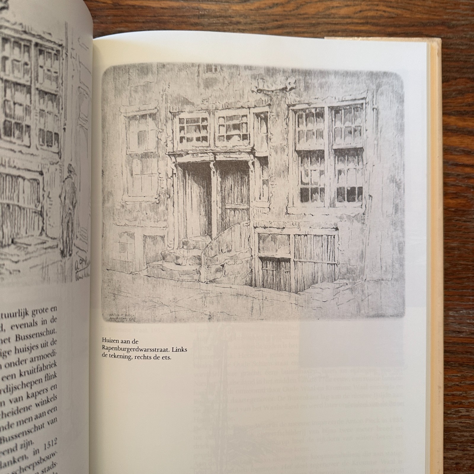 Memories of Amsterdam by Anton Pieck & Hans Vogelesang Dutch Art HC 1987 VG-