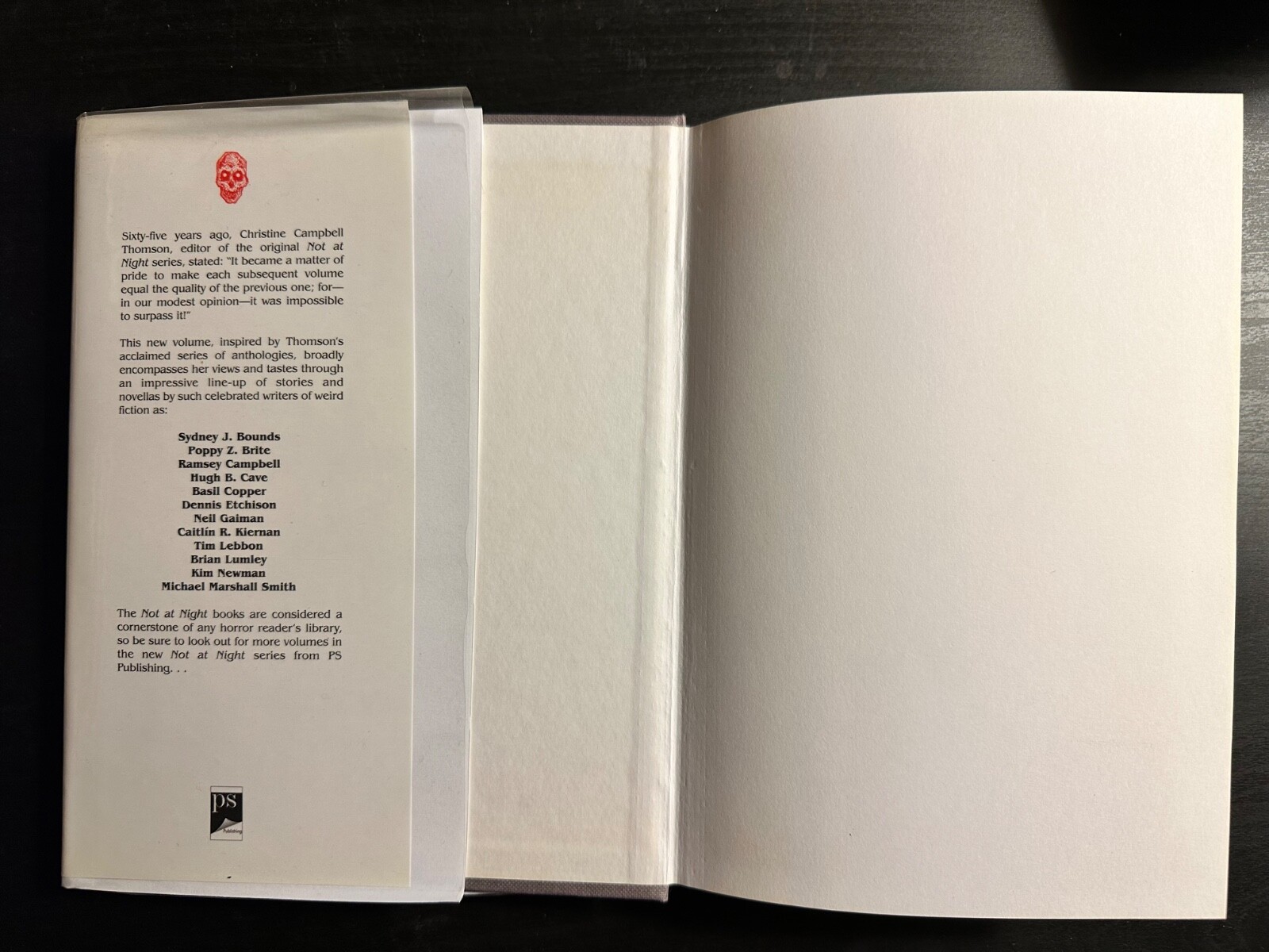 2002 KEEP OUT THE NIGHT – STEPHEN JONES / SIGNED LTD #129/500 HC W/ DJ HORROR