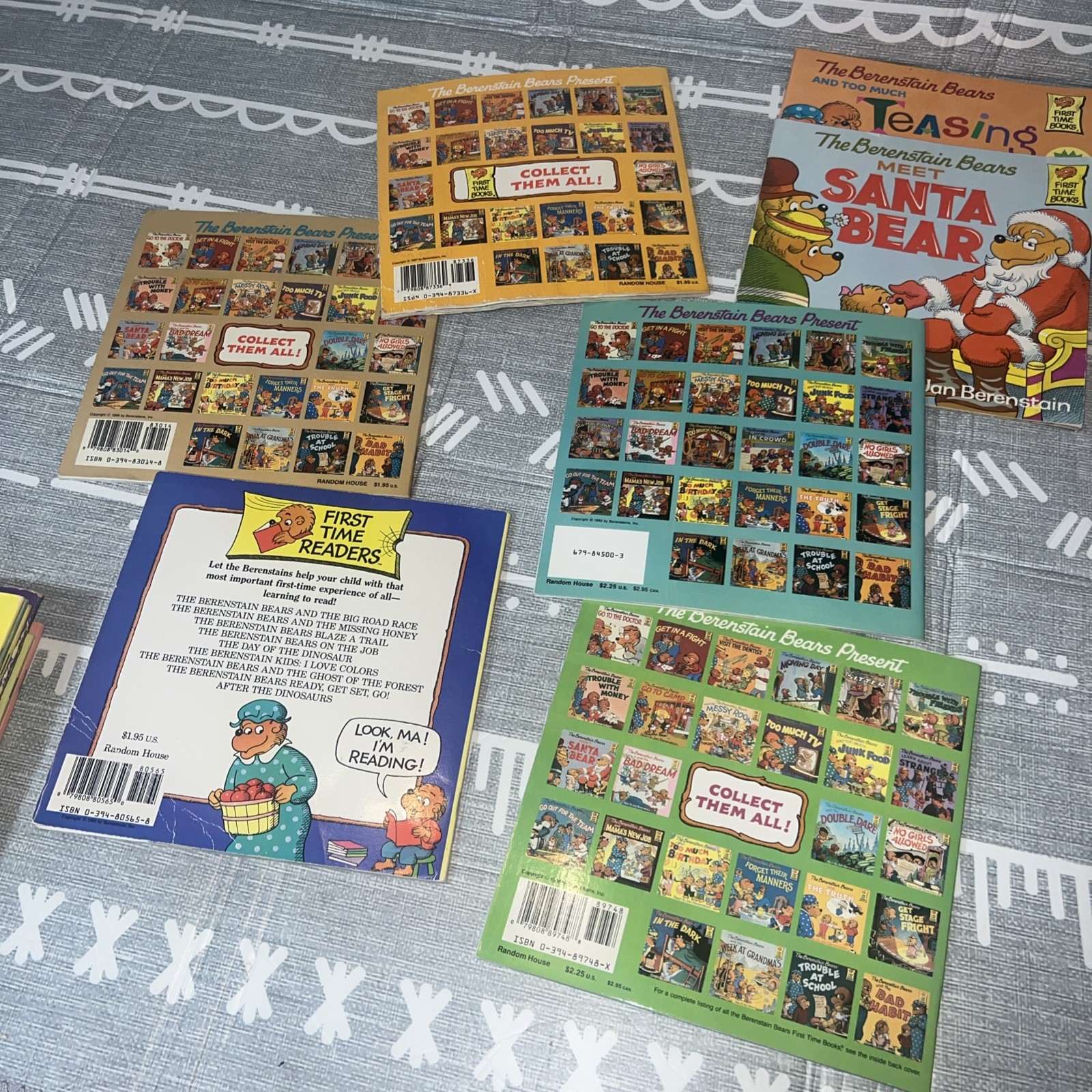 Huge Vintage Lot of 23 Berenstain Bears Books Picture Book Homeschool Morals