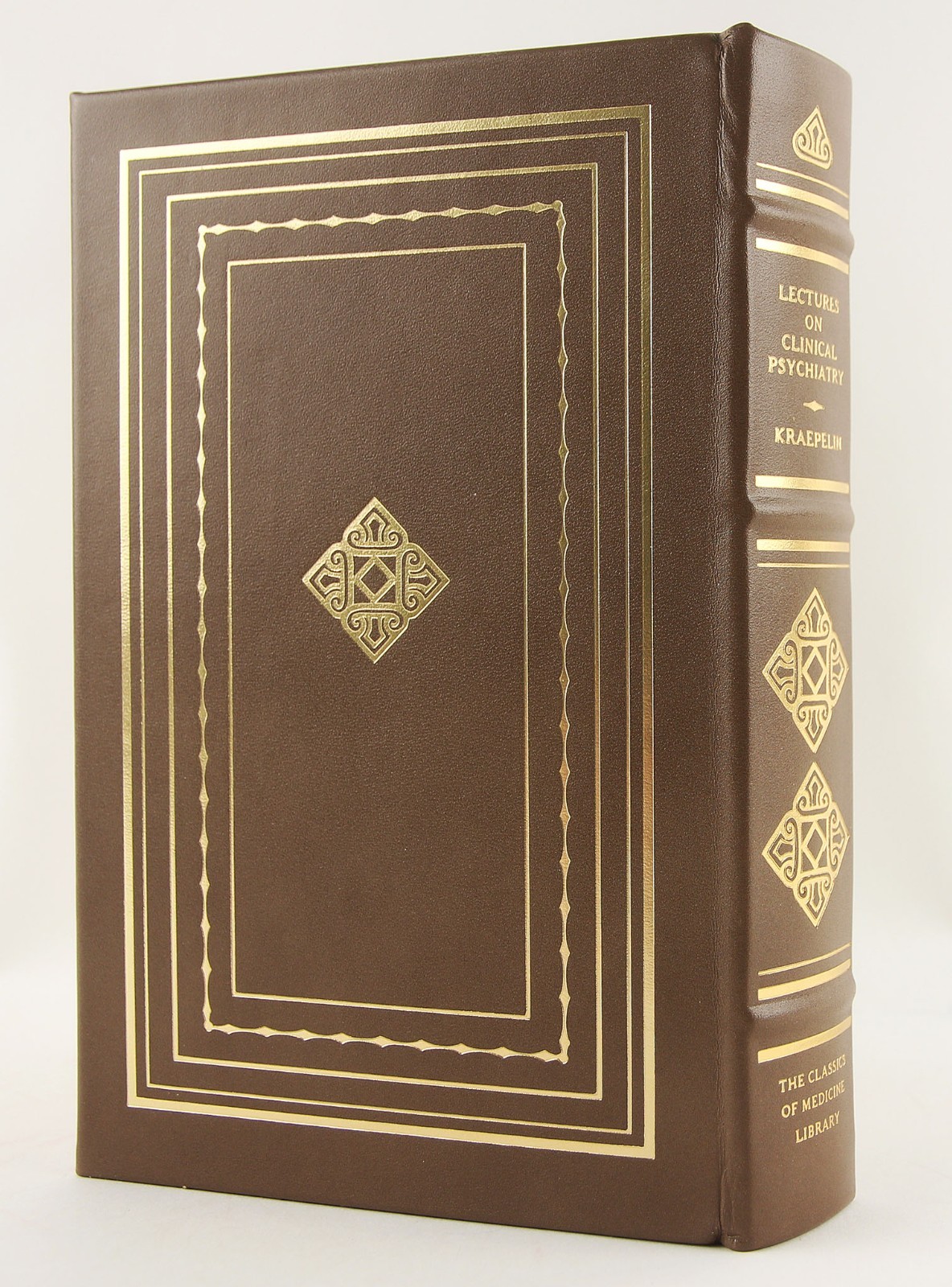 Emil Kraepelin’s Lectures On Clinical Psychiatry Fine Leather Reprint of 1913 Ed
