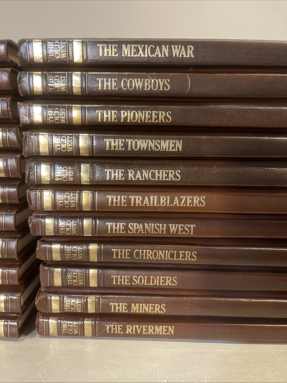 Lot of 22 hardcovers: Time Life Books THE OLD WEST Series