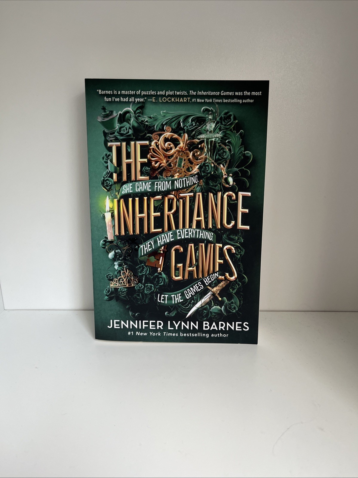 The Inheritance Games by Jennifer Lynn Barnes Paperback Book Brand New