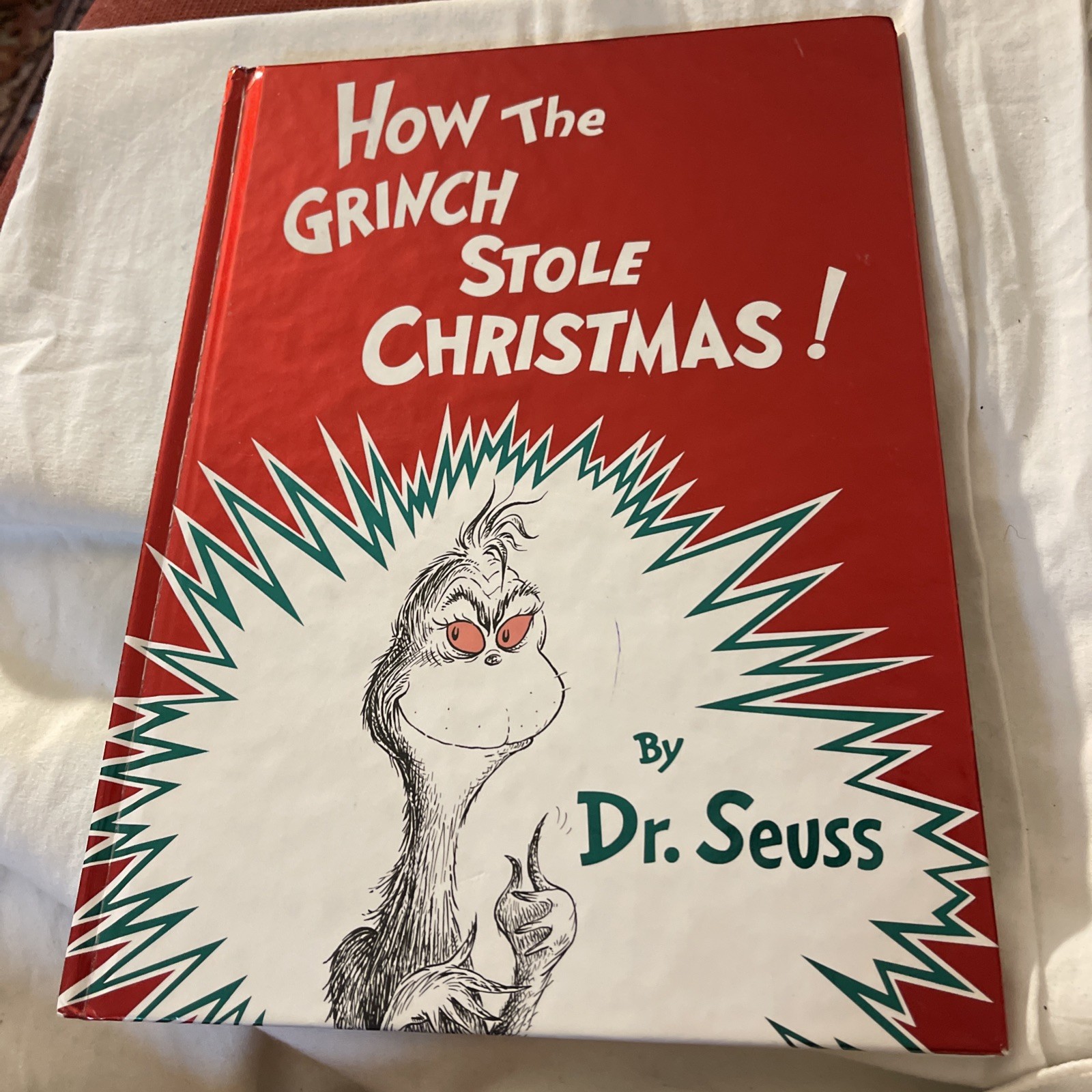 Dr Suess Book How The Grinch Stole Christmas