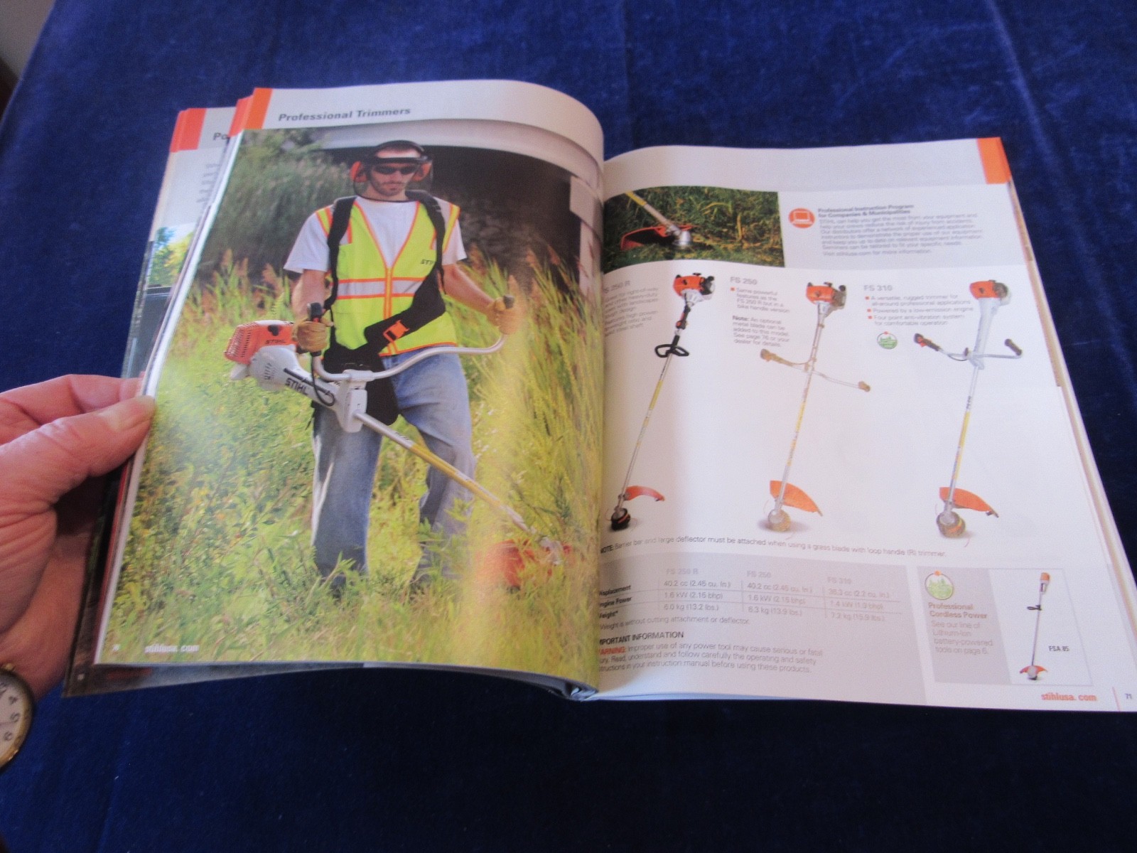 STIHL 2011 Power Tools & Accessories Dealer Catalog Chainsaws Gear +++ C487