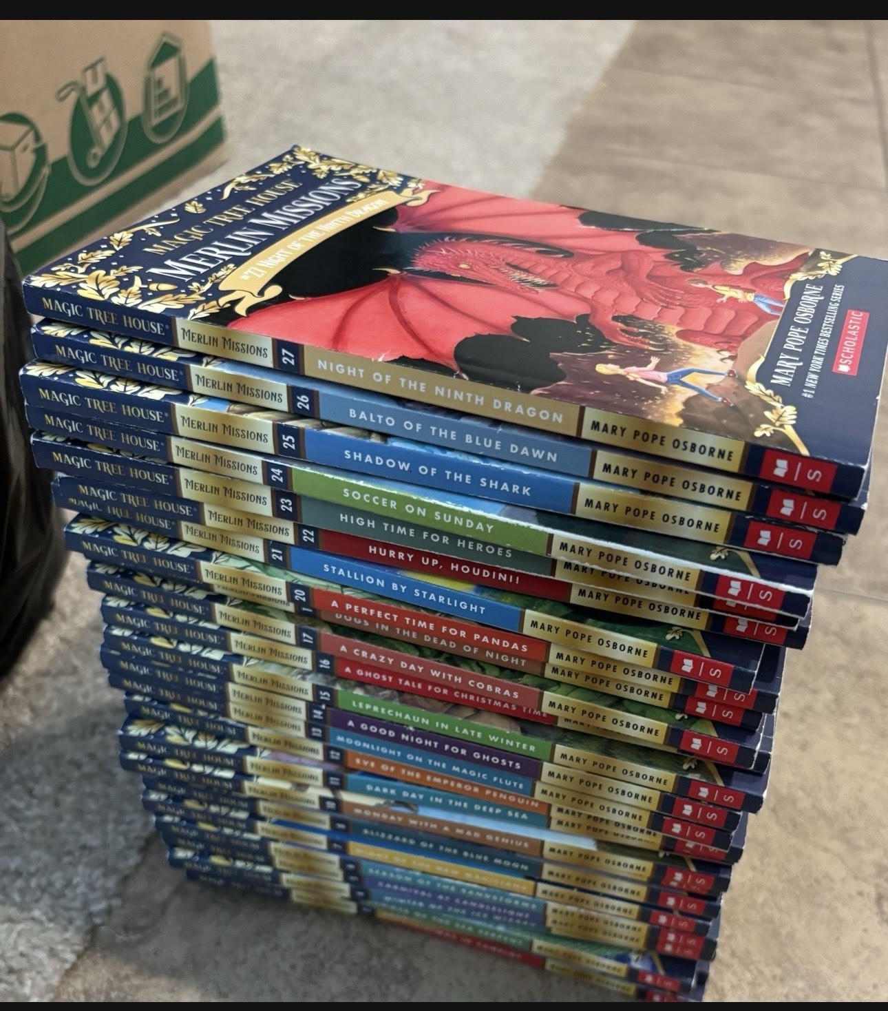 Title: Magic Tree House Merlin Missions Books 1–27 Set Lot (Missing #19)
