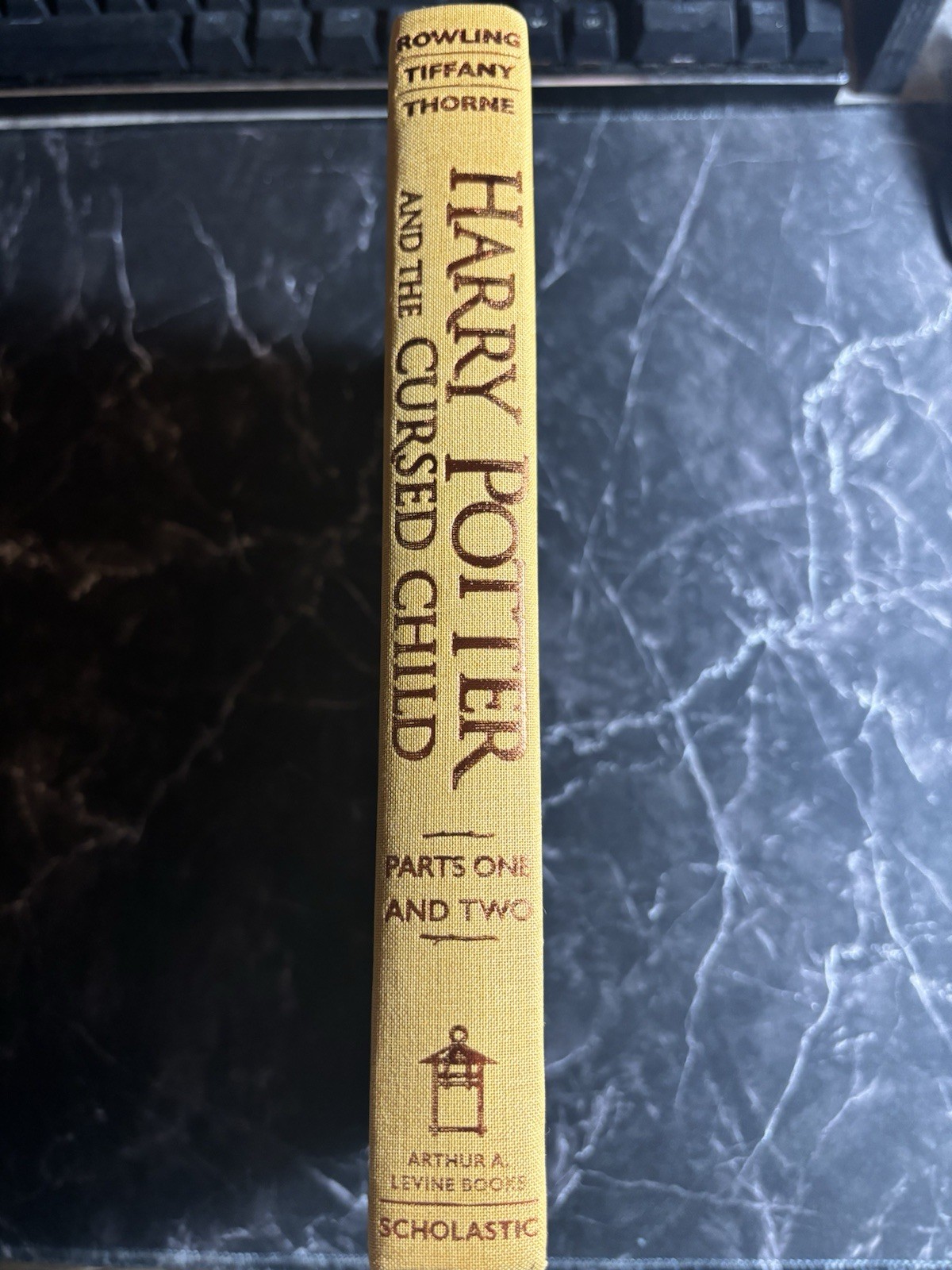Harry Potter and the Cursed Child – Parts One & Two (2016, Hardcover) Like New