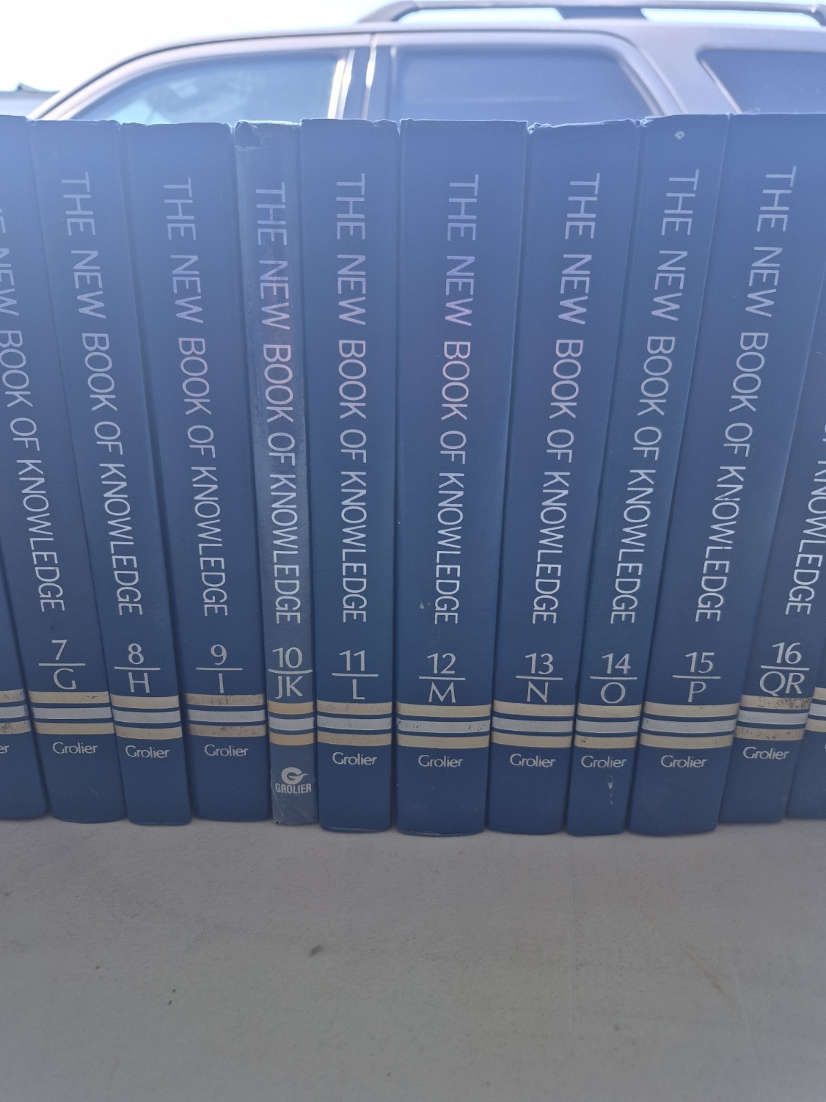 📖The New Book Of Knowledge: Complete Set Of 21 Encyclopedia, A-Z, Index Grolier