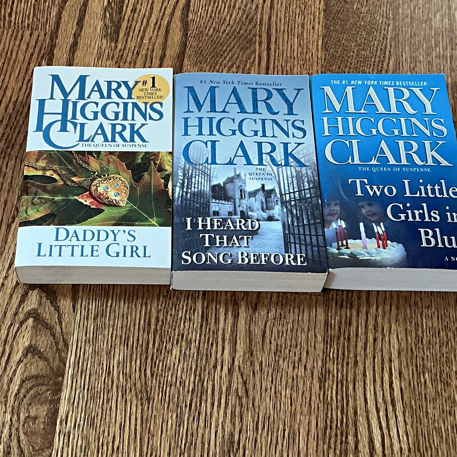 Mary Higgins Clark Suspense Paperback Lot of 3 – Daddy’s Little Girl & More