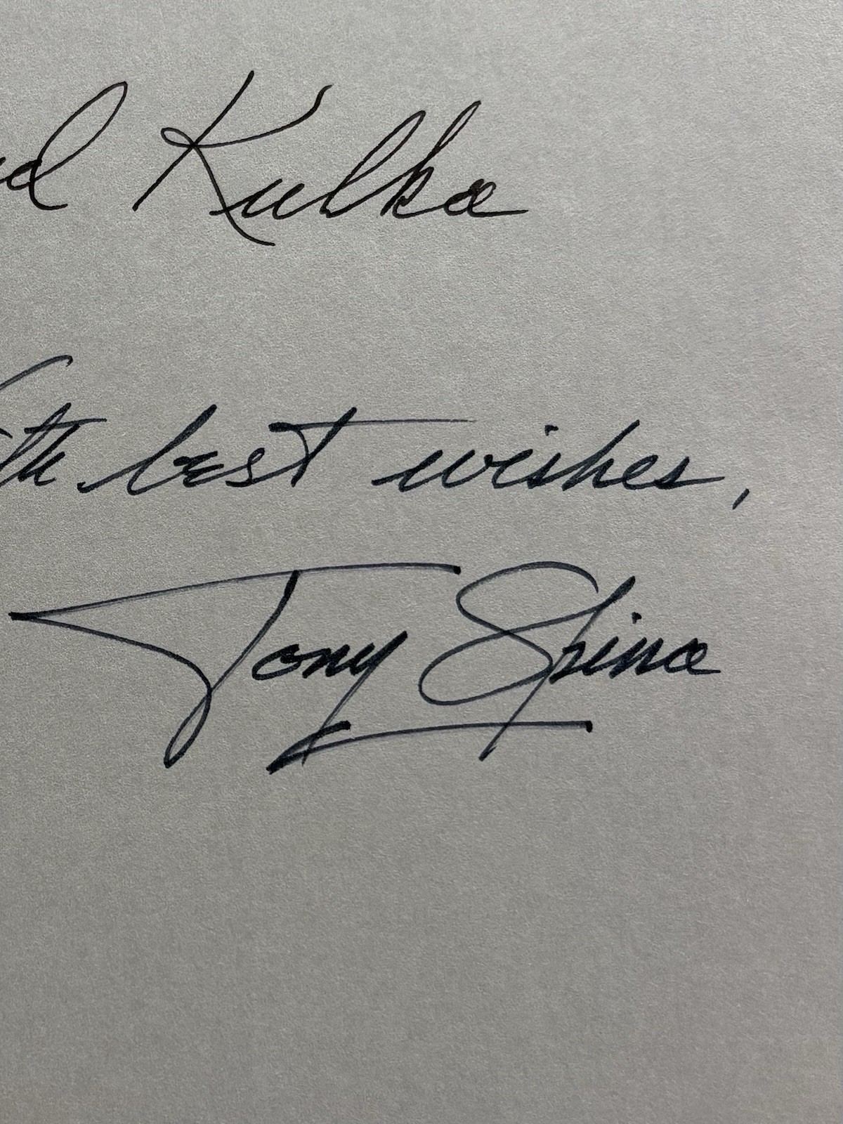 Tony Spina Chief Photographer Detroit Free Press 1988 1st Ed. Signed/Inscribed