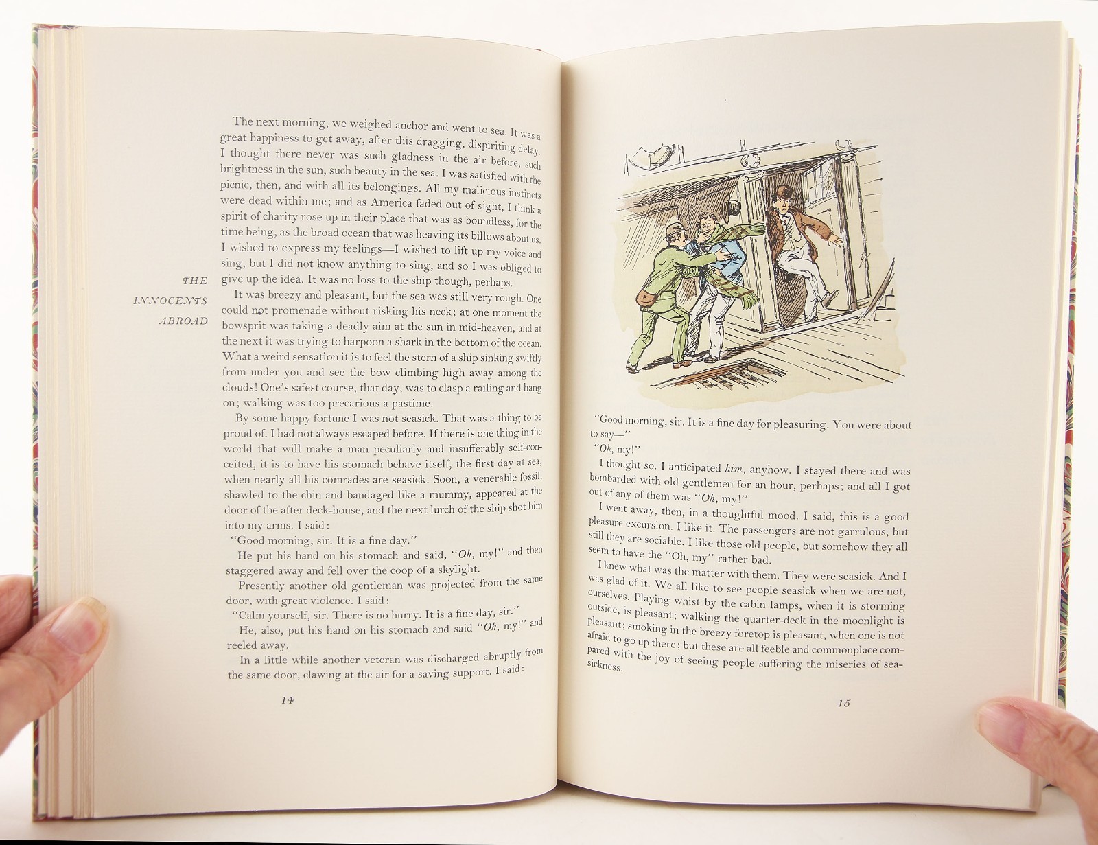 The Innocents Abroad Mark Twain 1962 Ltd Ed Club SIGNED Fritz Kredel Slipcase