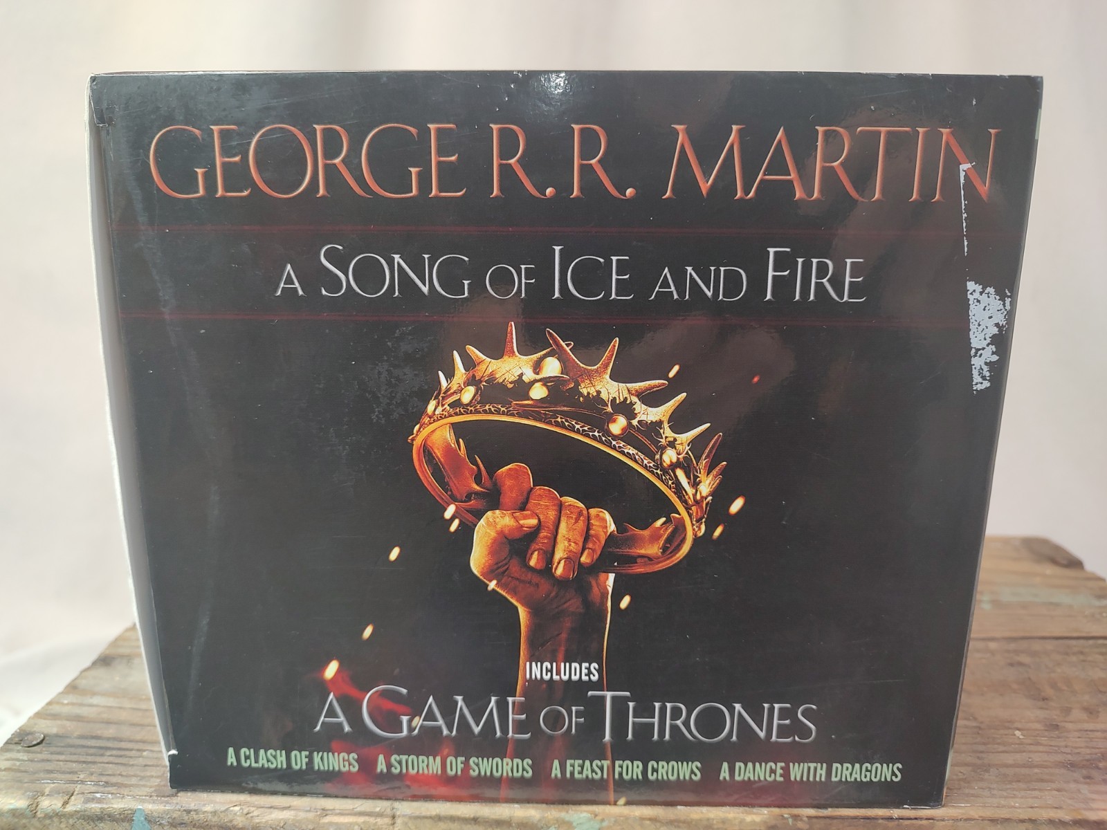 George R.R. Martin: A Song of Ice & Fire (Game of Thrones) PB Book Box Set of 5