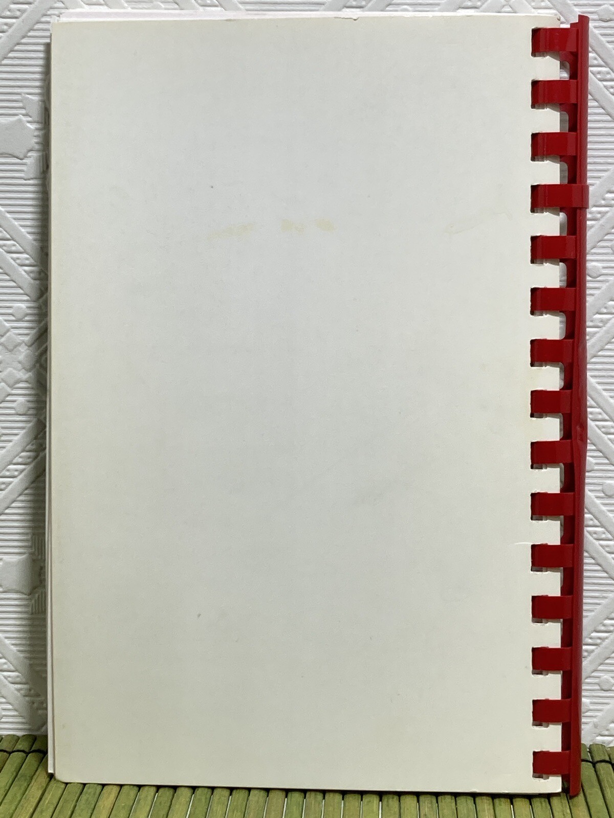 Vintage Cook Book Our Best Home Cooking Tishomingo United Methodist Women