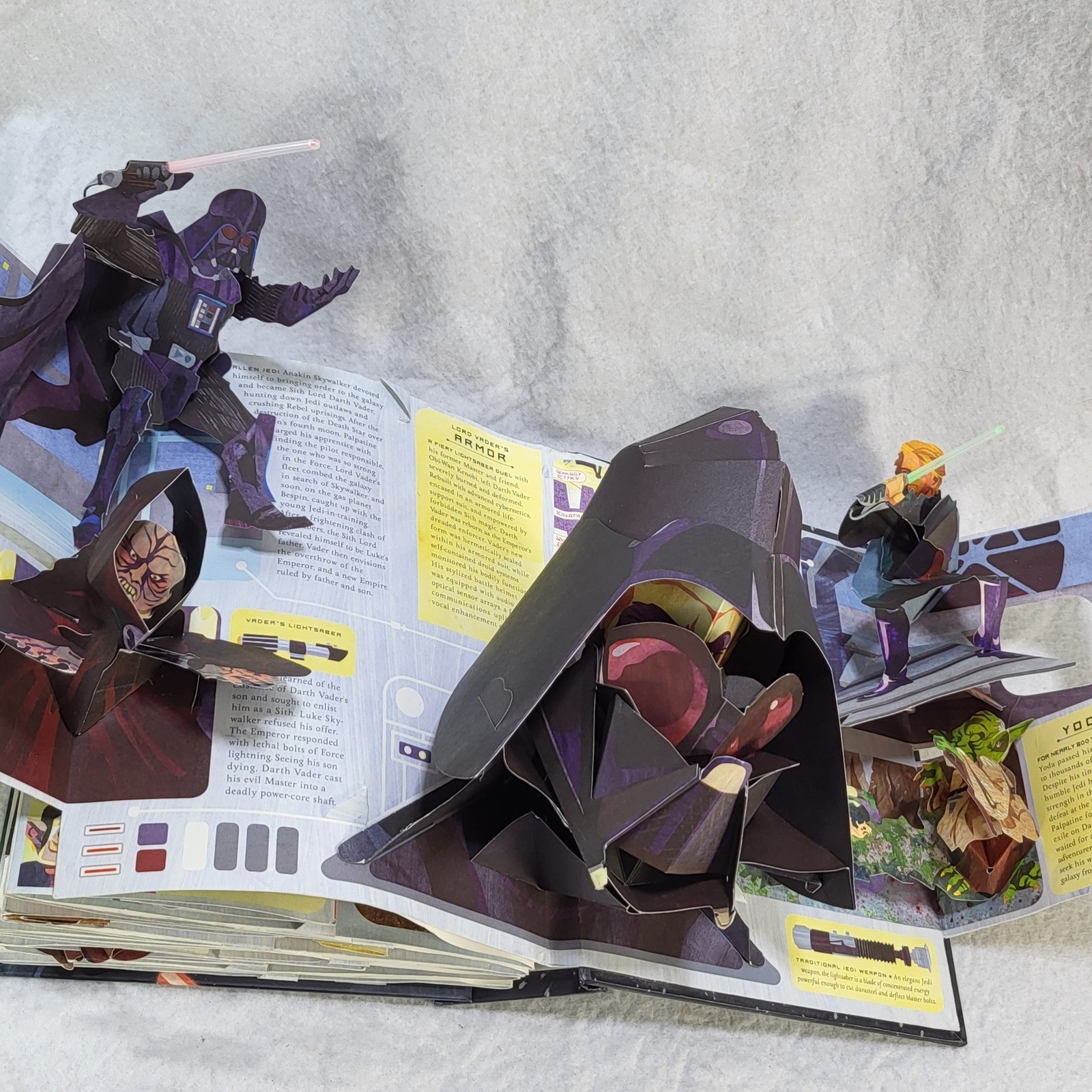 Star Wars A Pop-Up Guide to the Galaxy Matthew Reinhart Hardcover 3D Book