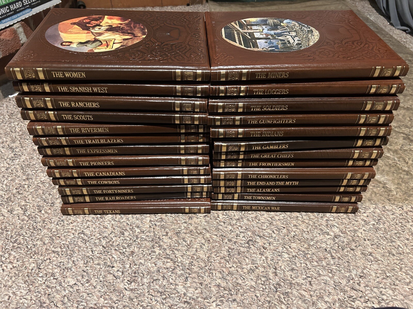 Vintage Time Life THE OLD WEST Book Set Collection 1970s Complete 26 Volumes