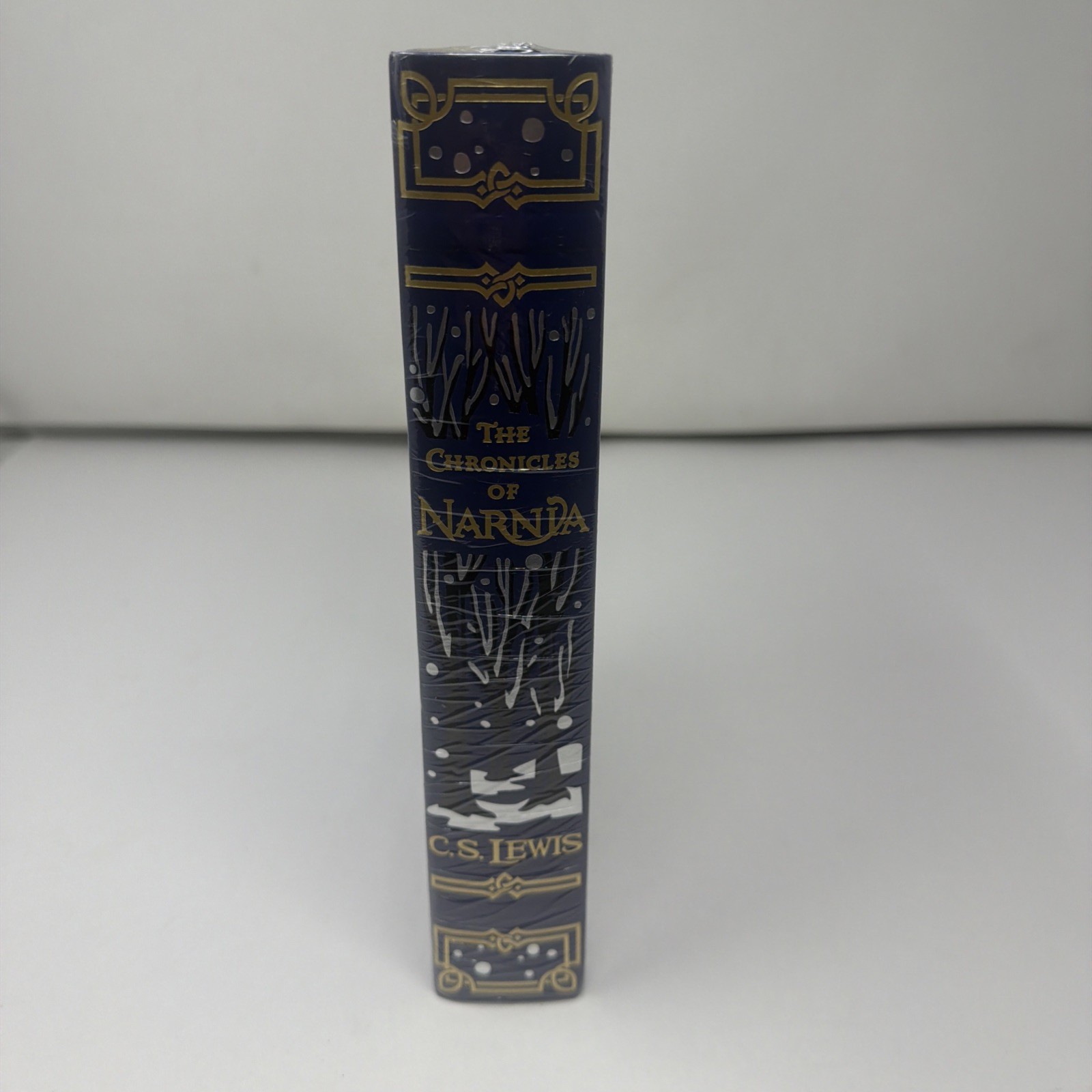 The Chronicles of Narnia by C.S. Lewis; Barnes & Noble Deluxe Leather Sealed