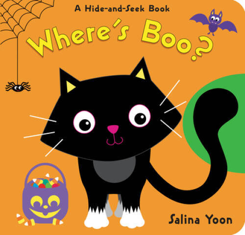 Where’s Boo? (A Hide-and-Seek Book) – Board book By Yoon, Salina – VERY GOOD