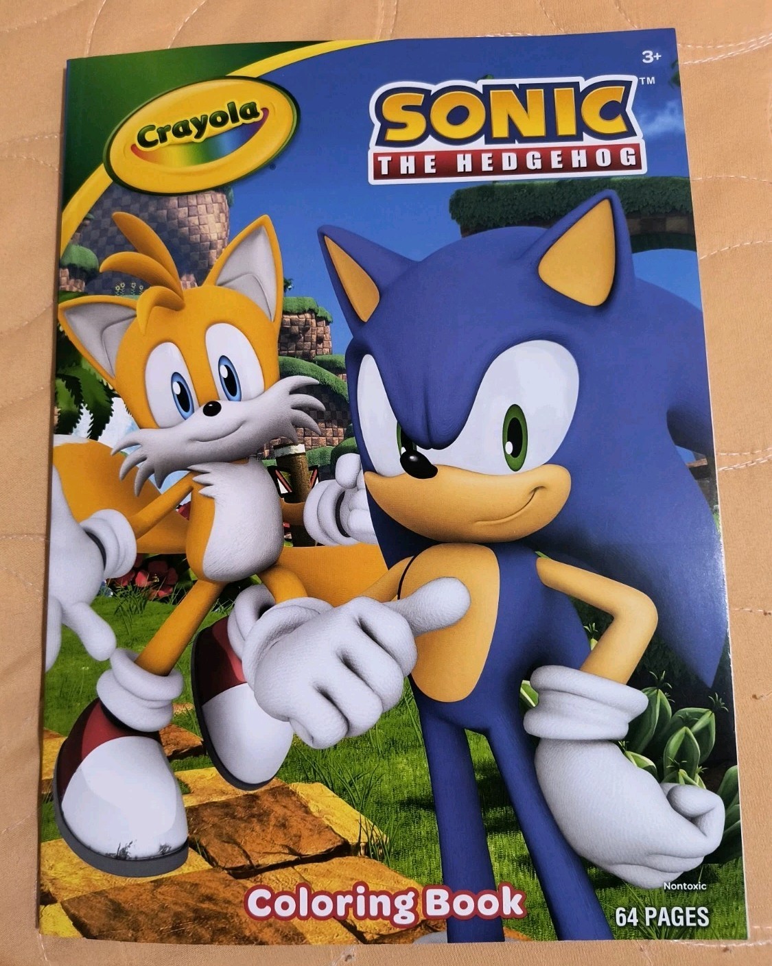 Sonic The Hedgehog Jumbo Coloring & Activity Book with Tear/Share Pages 🆕🆓ship