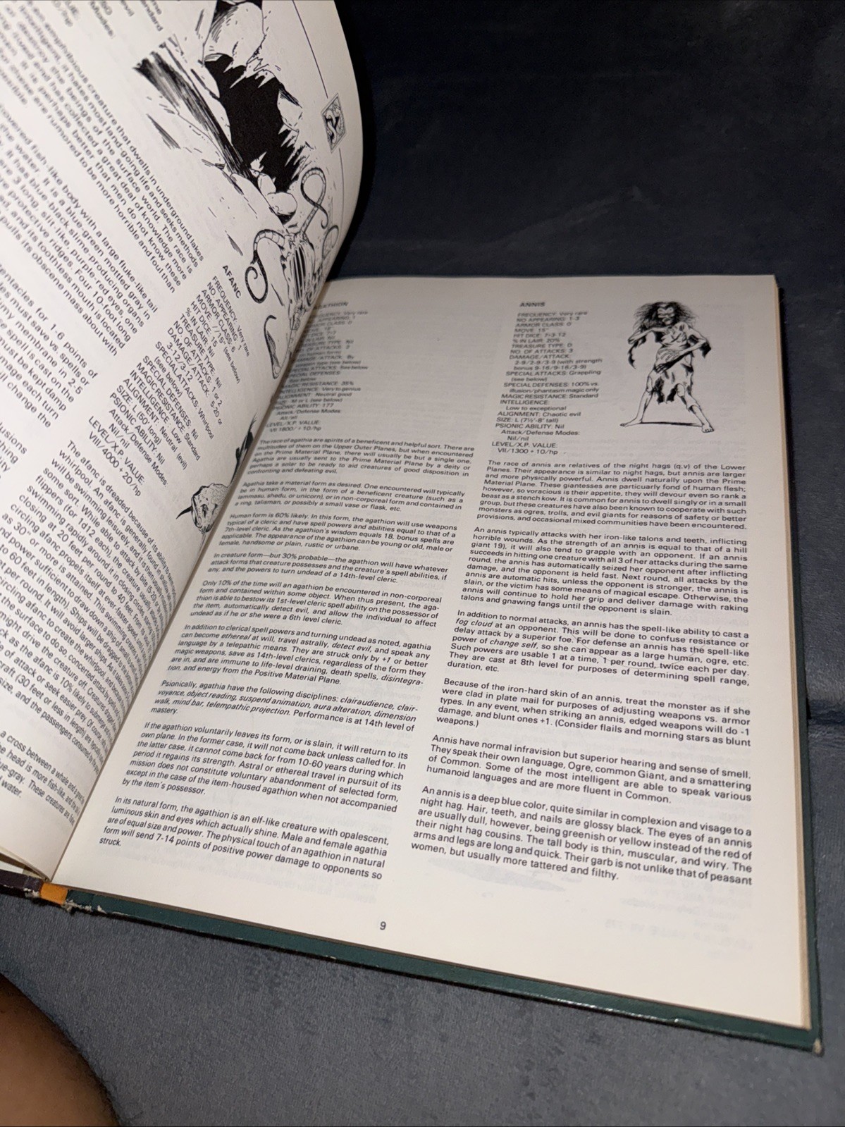 Monster Manual II AD&D #2016 Advanced Dungeons and Dragons 1983 TSR Hardcover
