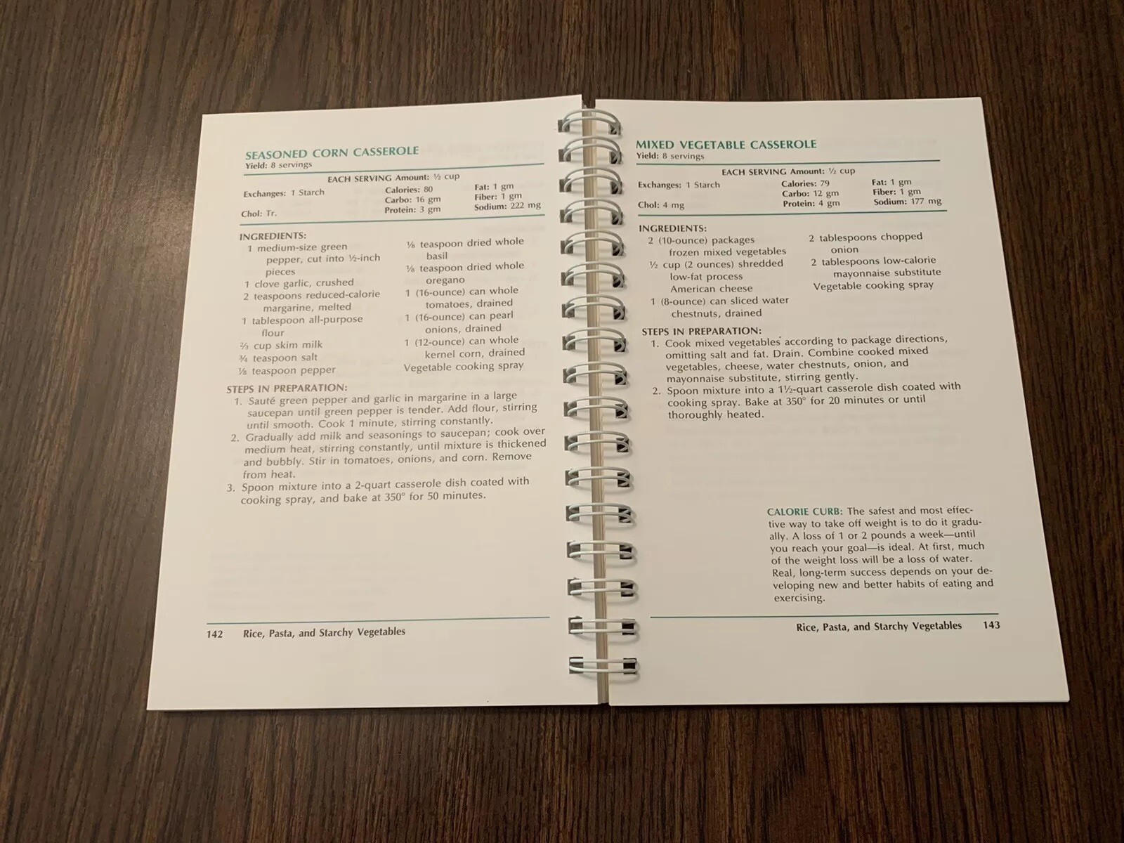 Cookbook for Diabetics and Their Families paperback spiral Recipes 234 pages