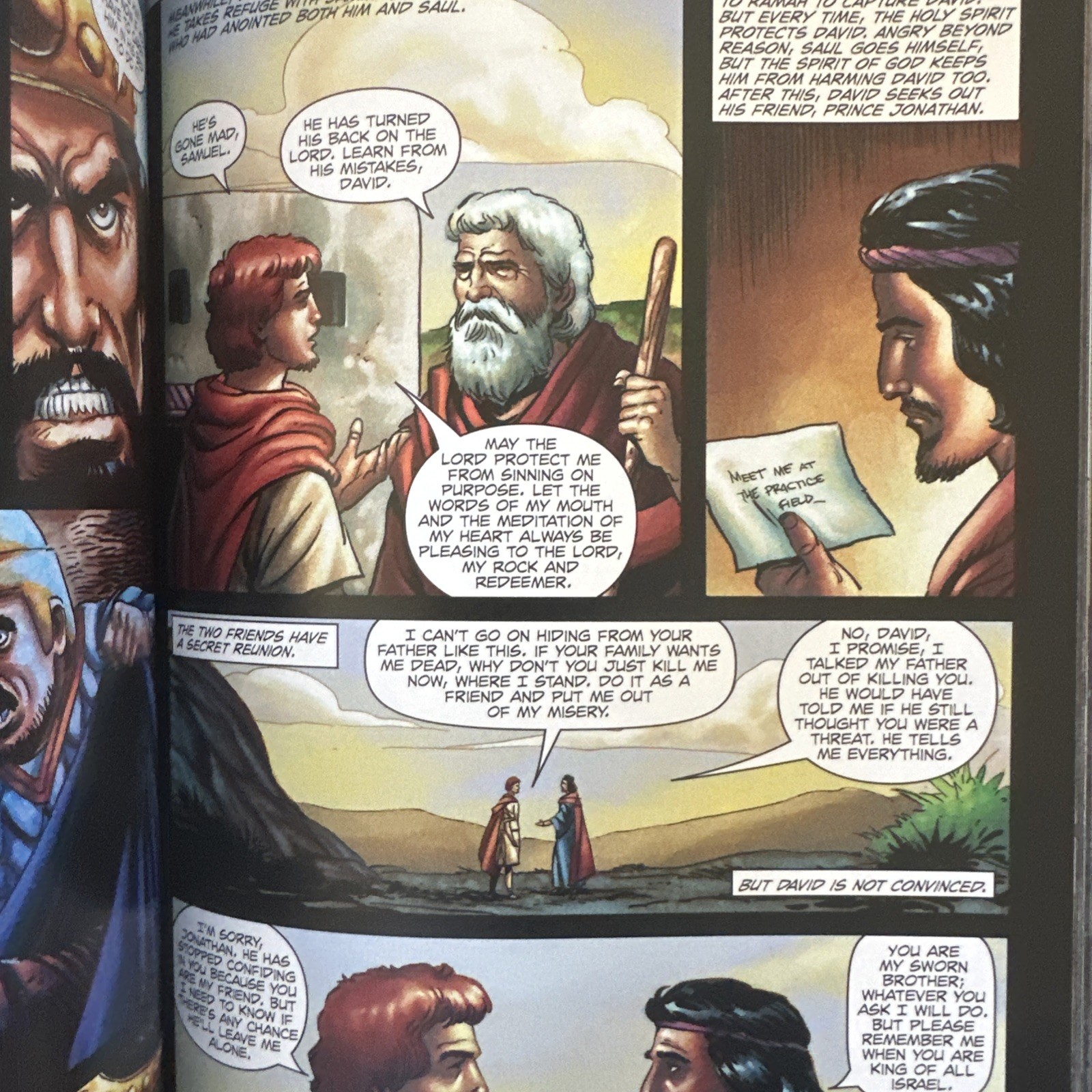The Action Bible: GOD’S Redemptive Story by Sergio Cariello (English) Hardcover