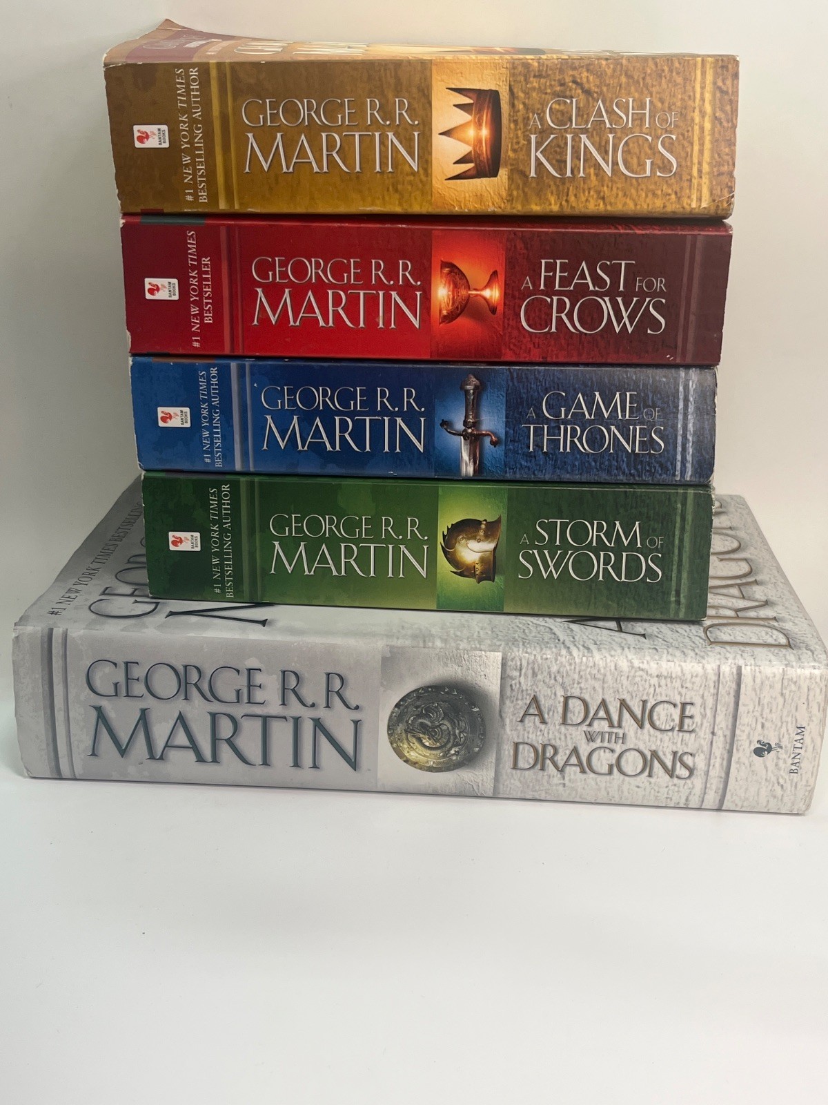 A Song of Fire and Ice – A Game of Thrones 5 Book MIXED SET [Mass Market Pape…