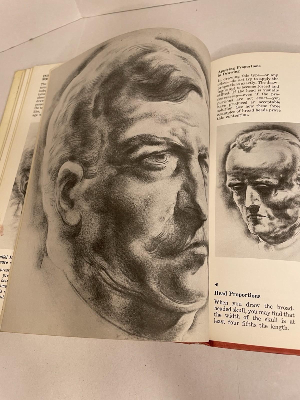 Drawing the Human Head Burne Hogarth 300 Illustration HC 1970 Library Bind – Art