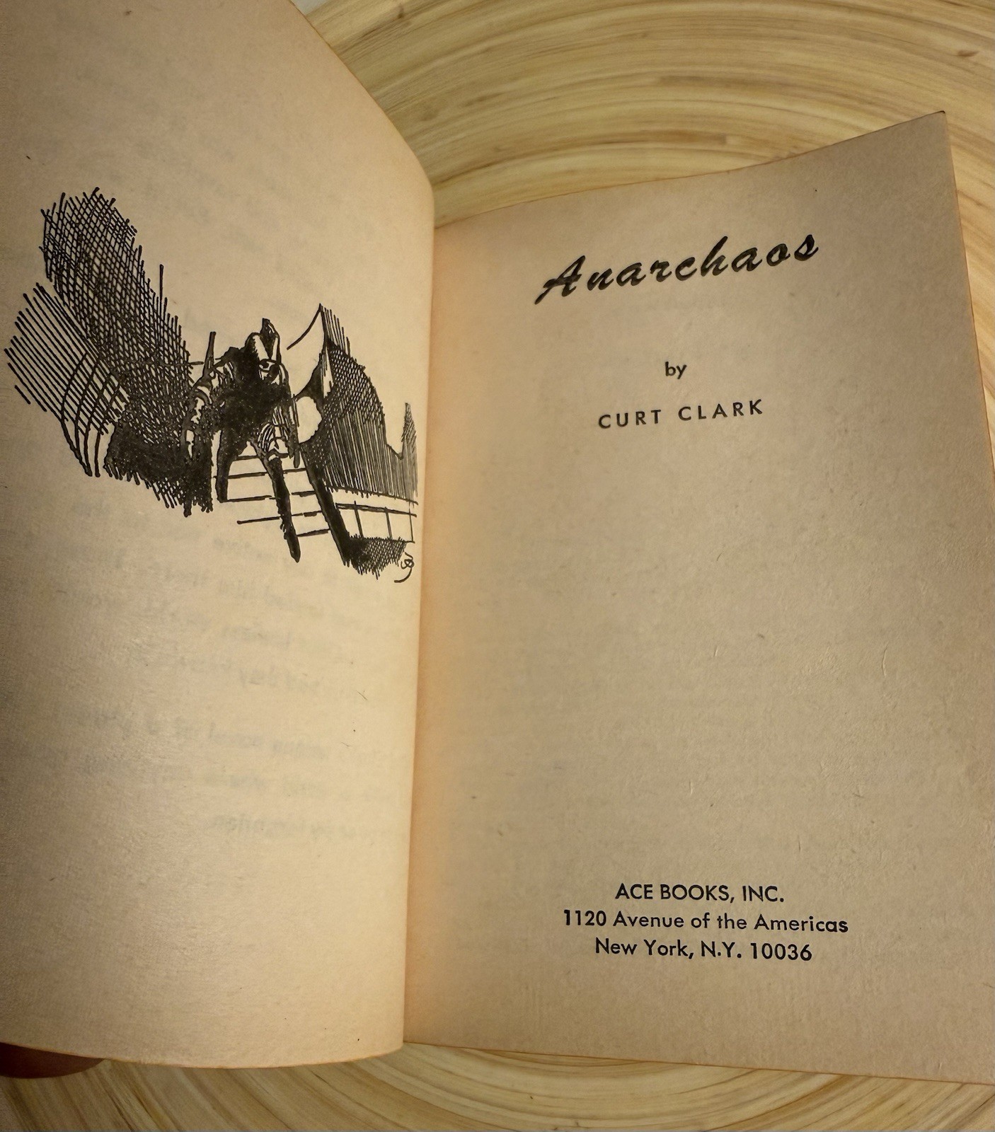 Anarchaos by Curt Clark aka Donald E Westlake -A World Where Nothing Was Illegal