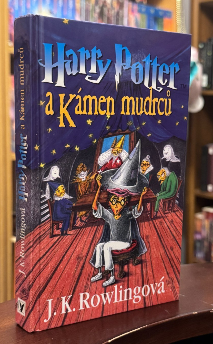 Czech Wizard Hat, Harry Potter and the Philosopher’s Stone, HC, JK Rowling