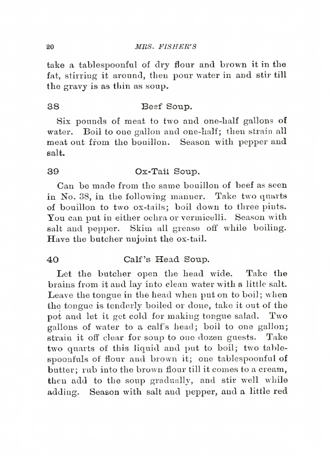 1881 Old Southern Cooking Cook Book Vintage Recipes 72pg
