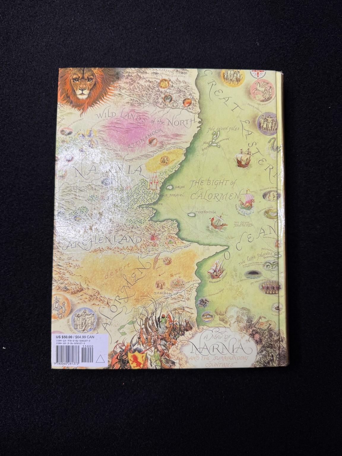 Complete Chronicles of Narnia C.S. Lewis Illus Pauline Baynes HarperCollins HC