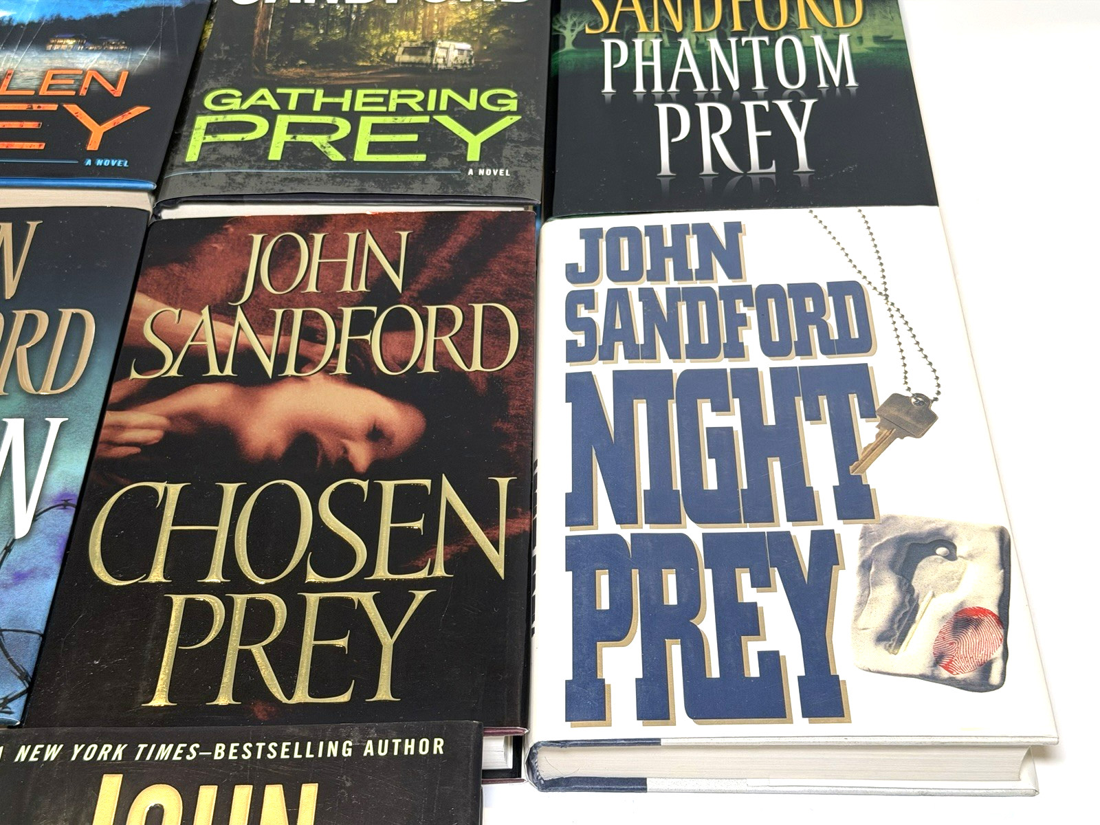 Lot Of 13 John Sanford Thrillers Hardcover Novels – Prey Series Novels