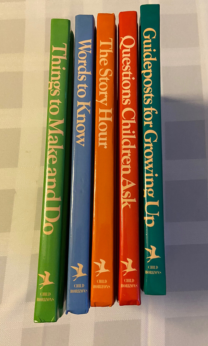 Child Horizons Lot Of 5 Educational Books