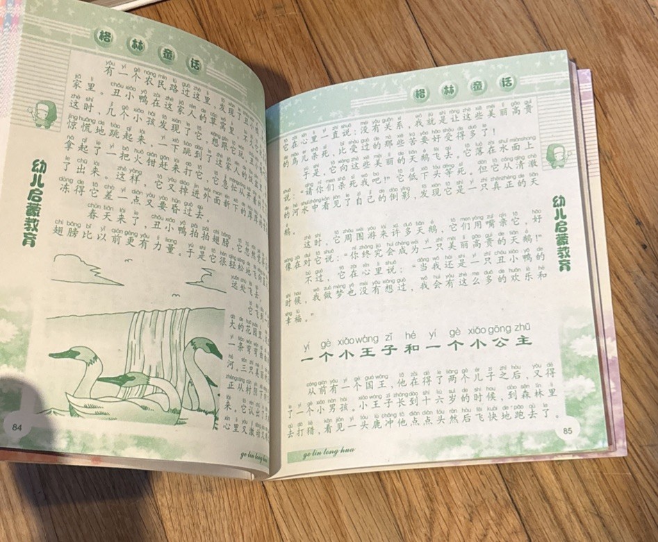 Grimms Fairy Tales Kids Book * CHINESE Edition * 140-Pages *EX++