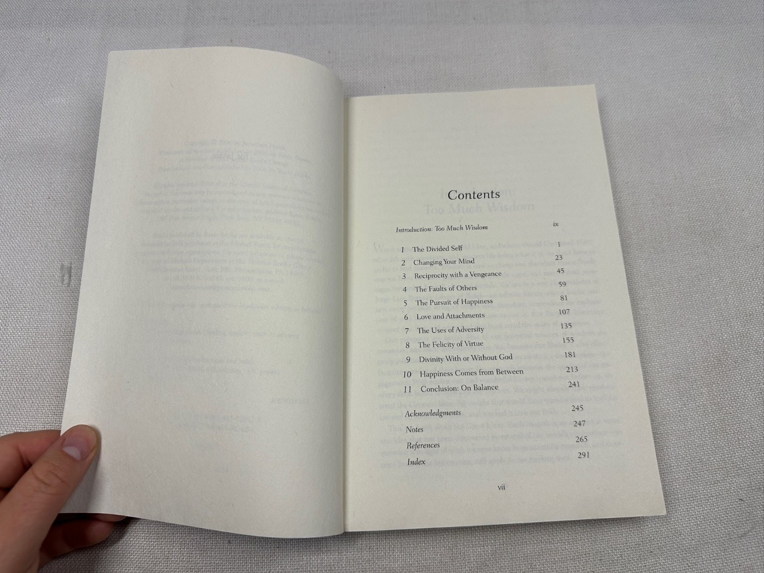 Happiness Hypothesis Jonathan Haidt 2006 Philosophy Psychology Basic Books
