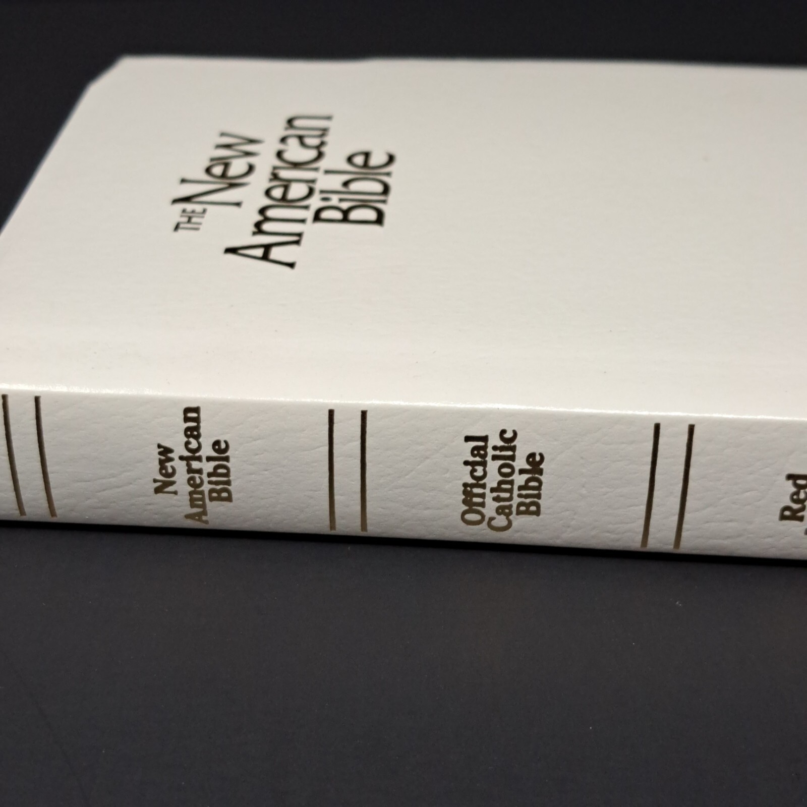 New American Bible Official Catholic Red Letter Ed World Press 2404W No Writing