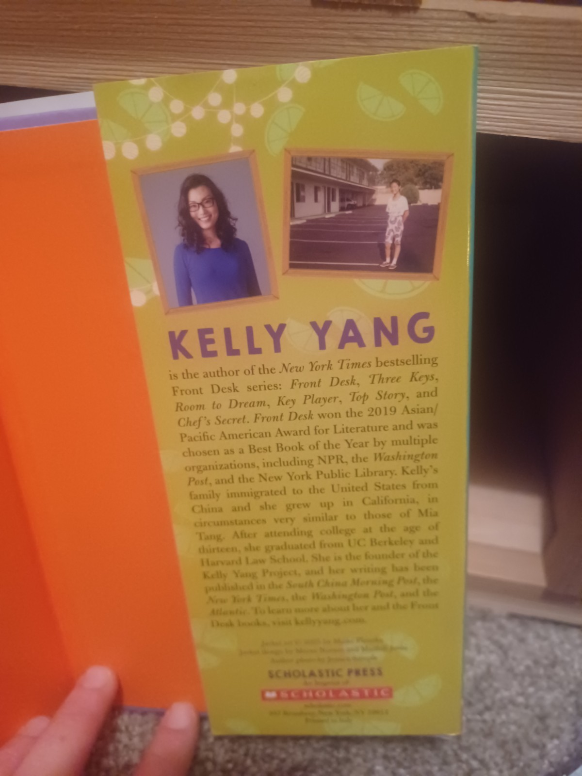 Chef’s Secret (Front Desk #6) by Kelly Yang (2025, Hardcover)