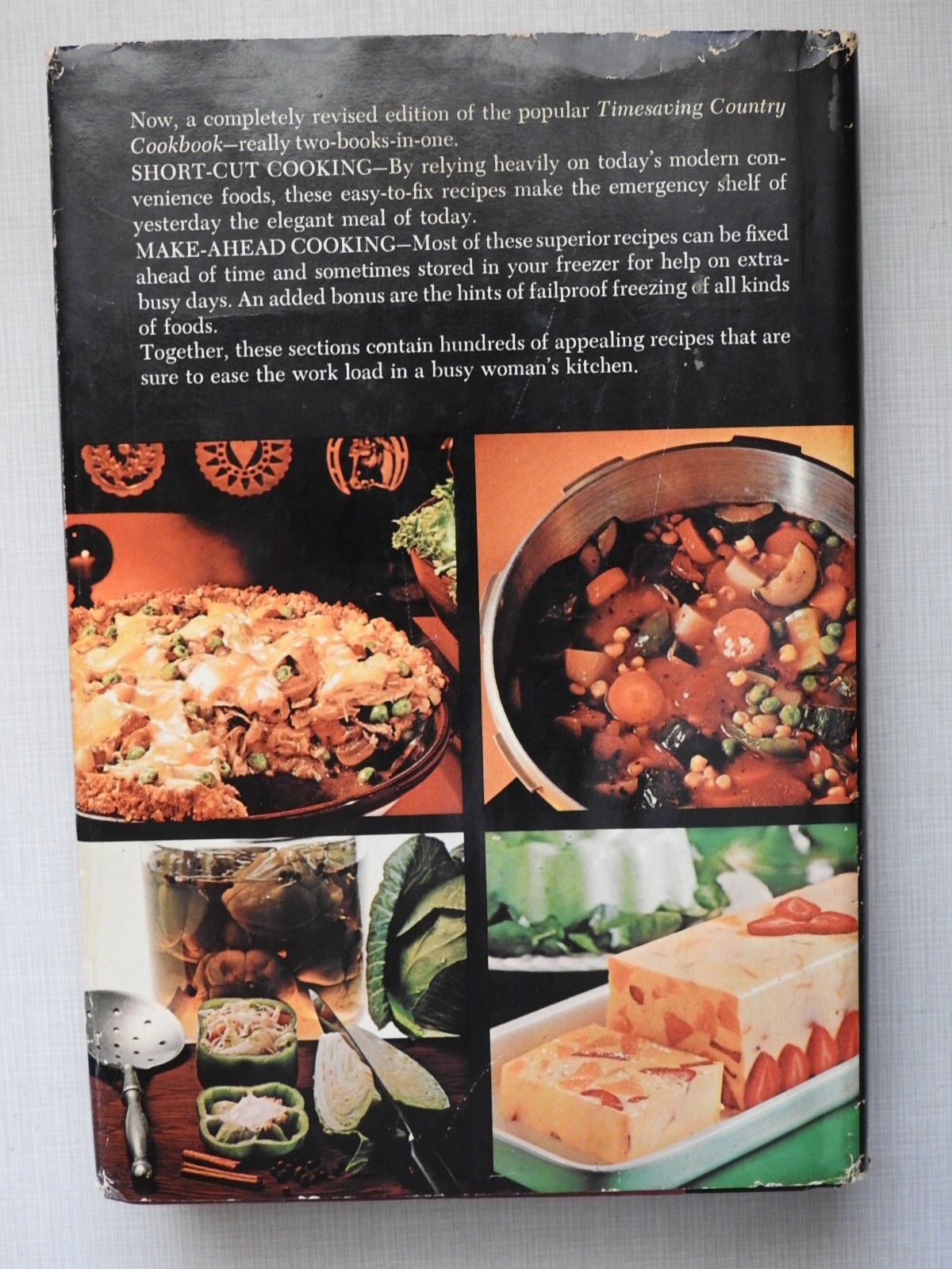 1971 Busy Woman’s Cookbook by Farm Journal Short-Cut & Make-Ahead Cooking