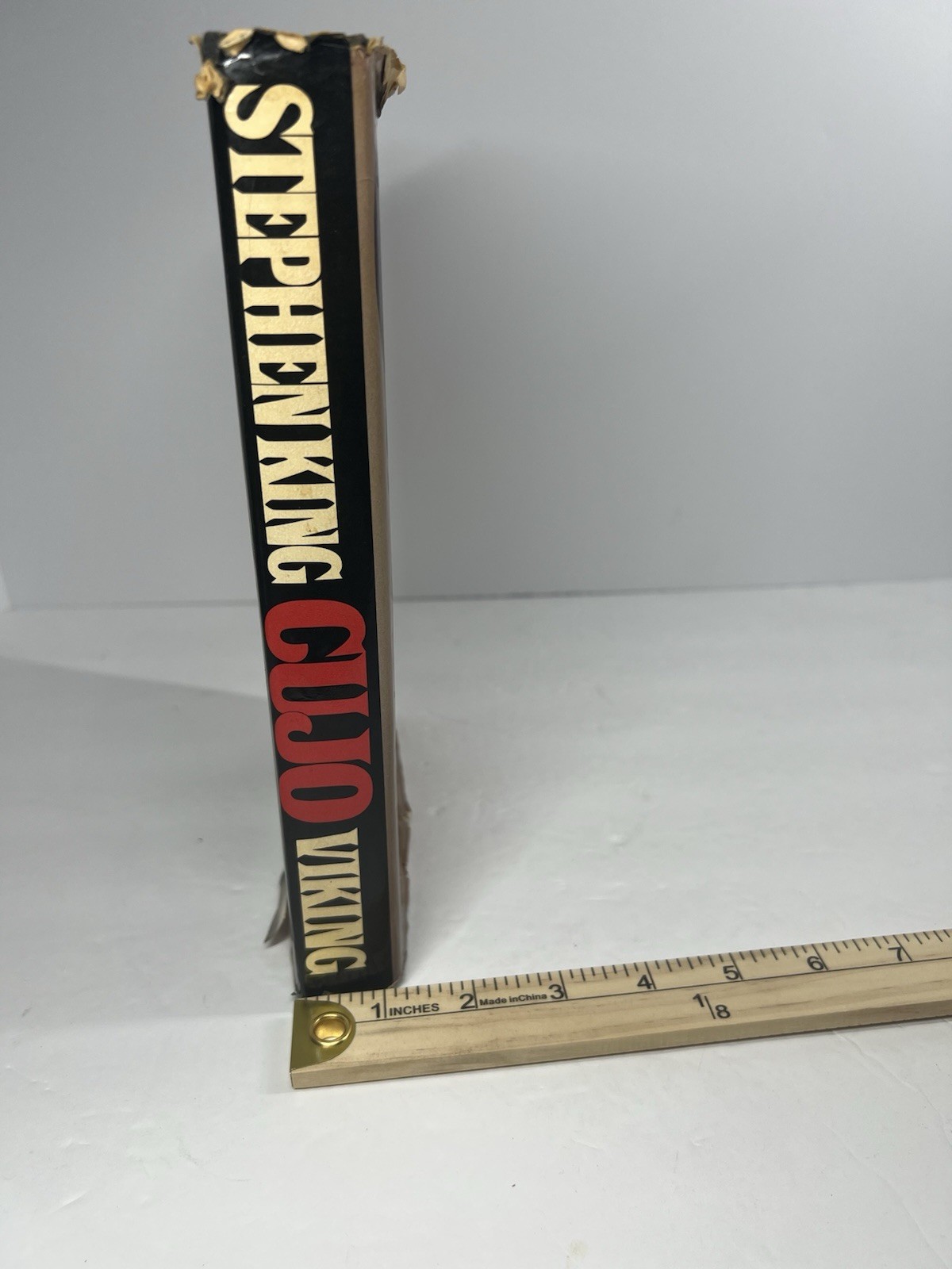 Cujo Stephen King 1981 Hard Cover Viking Press Book Club Ed. $13.95 DJ Vintage