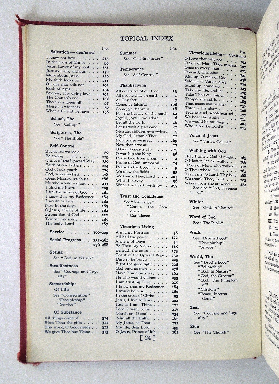The Hymnal for Youth – 1954 hc, The Westminster Press, 17th printing