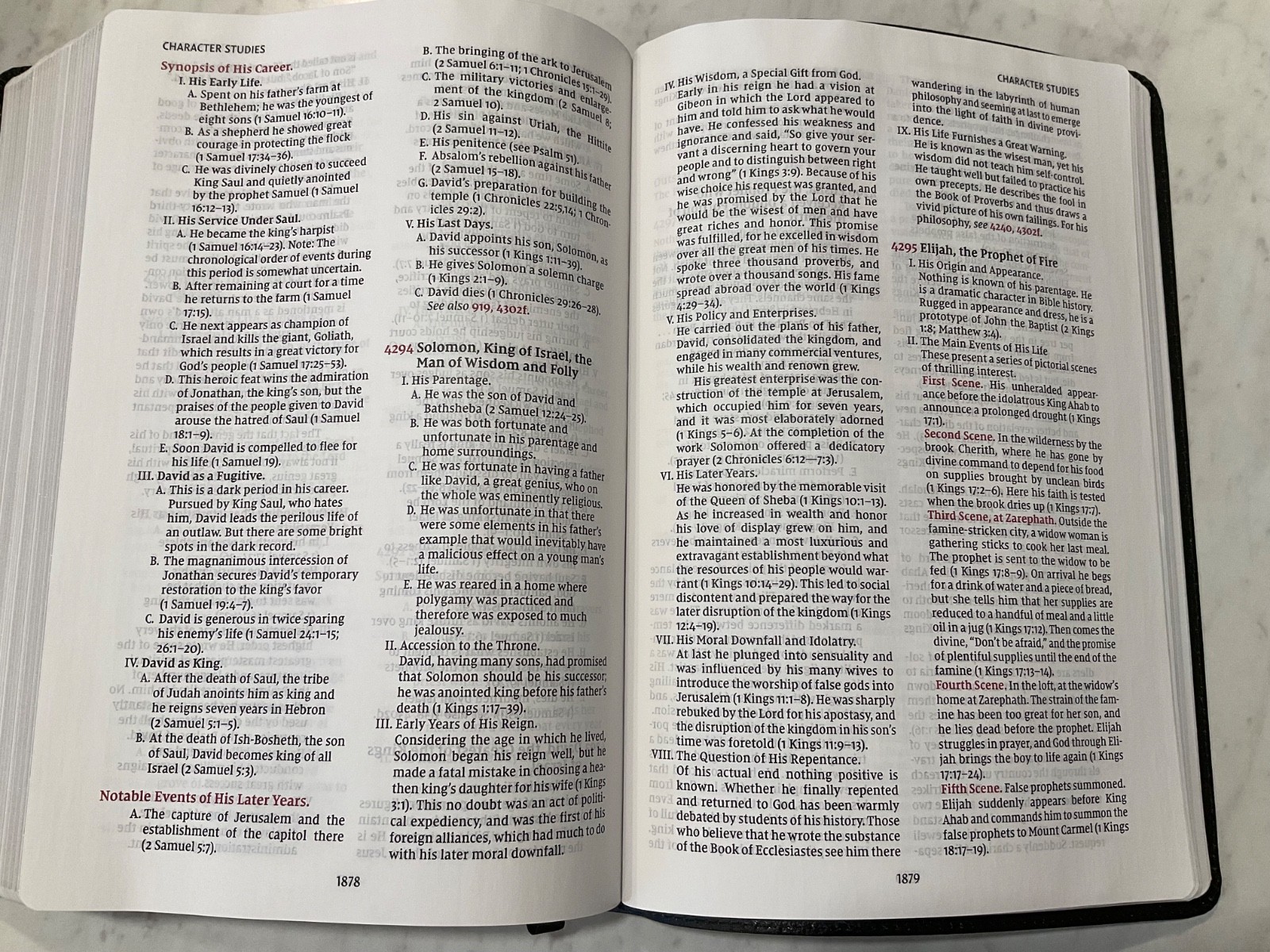 NIV Thompson Chain Reference Bible 2022 Large Print Black Bonded Leather