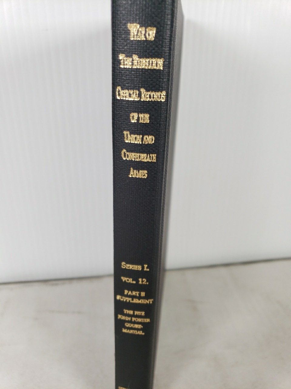 War of the Rebellion Official Records Series I volume 12, Part 2, Supplement