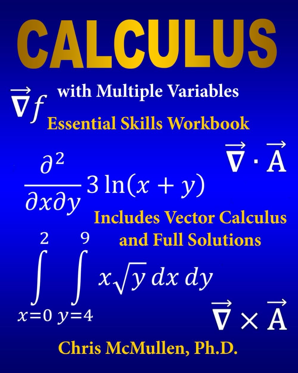 Calculus with Multiple Variables Essential Skills Workbook: Includes Vector …